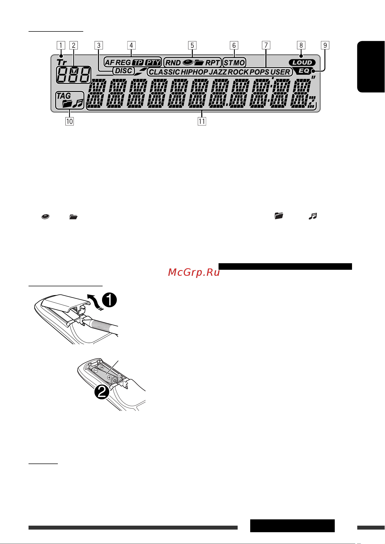 JVC KD-DV4407 [7/111] Using the remote controller rm rk252