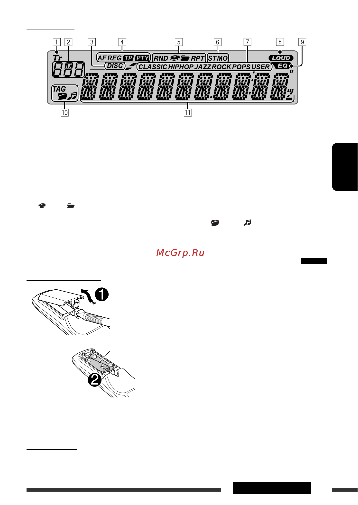 JVC KD-DV4407 [79/111] Використання пульту дистанційного керування rm rk252