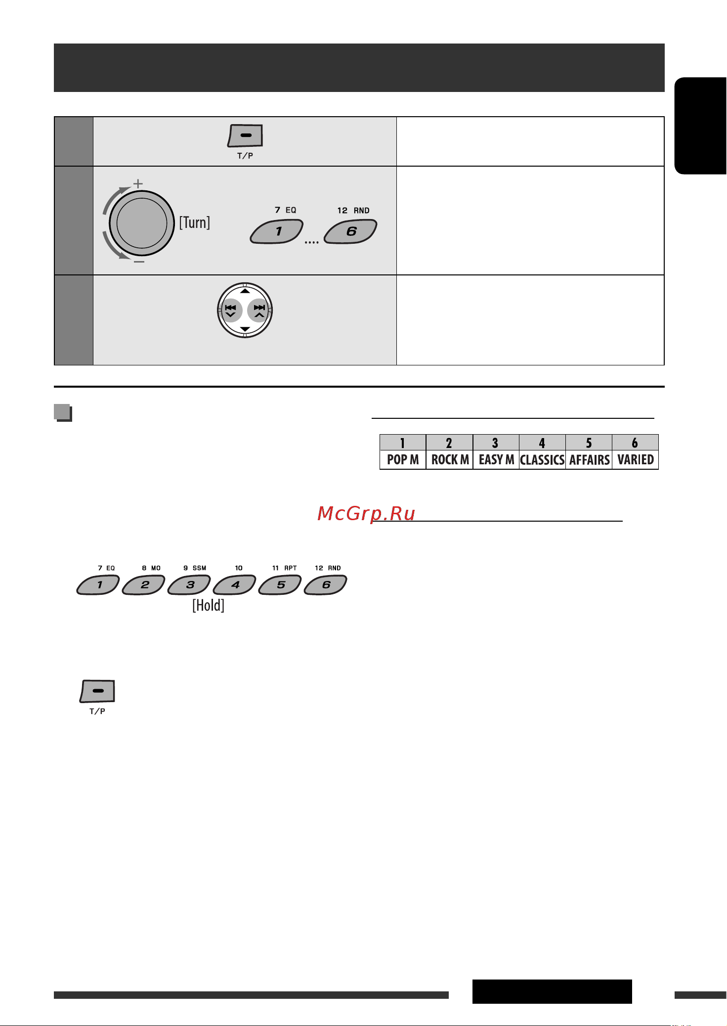 JVC KD-DV4408EE [11/111] Searching for fm rds programme pty search
