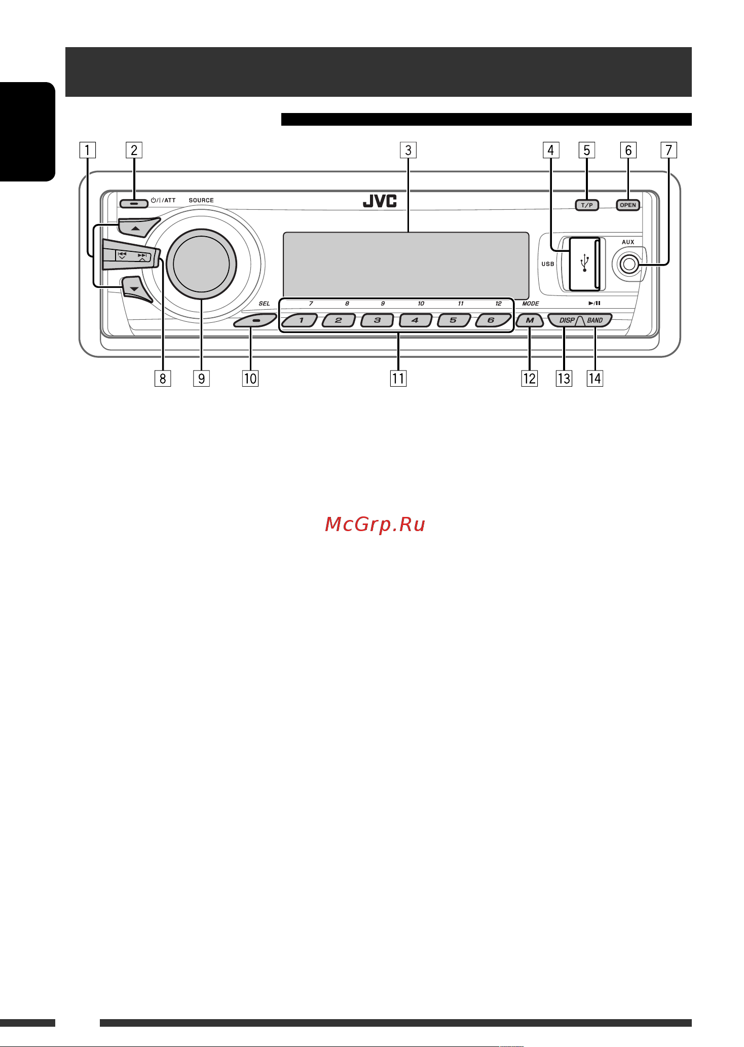 JVC KD-DV7407 [8/195] Basic operations