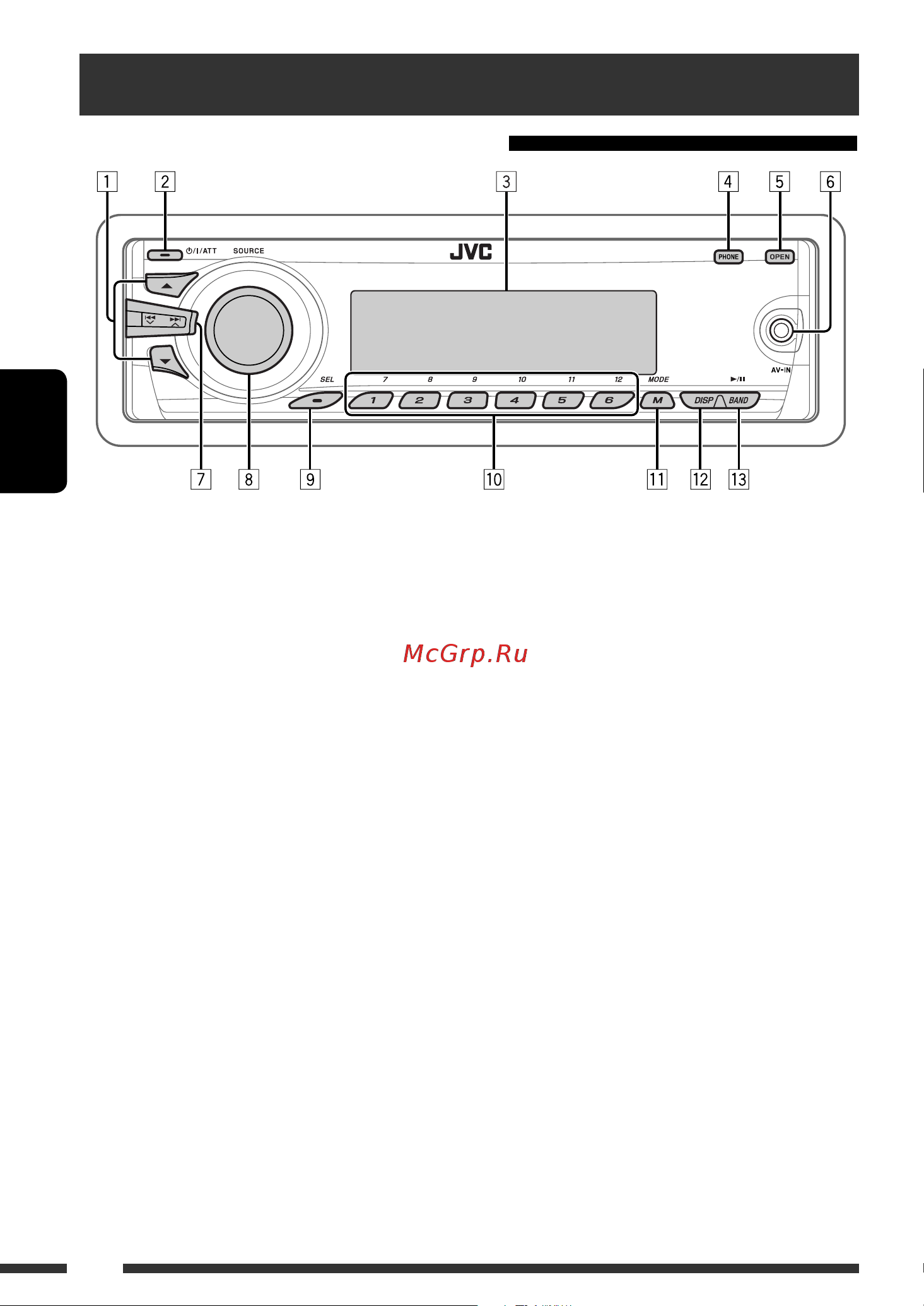 JVC KD-DV9401 [134/191] Основные операции