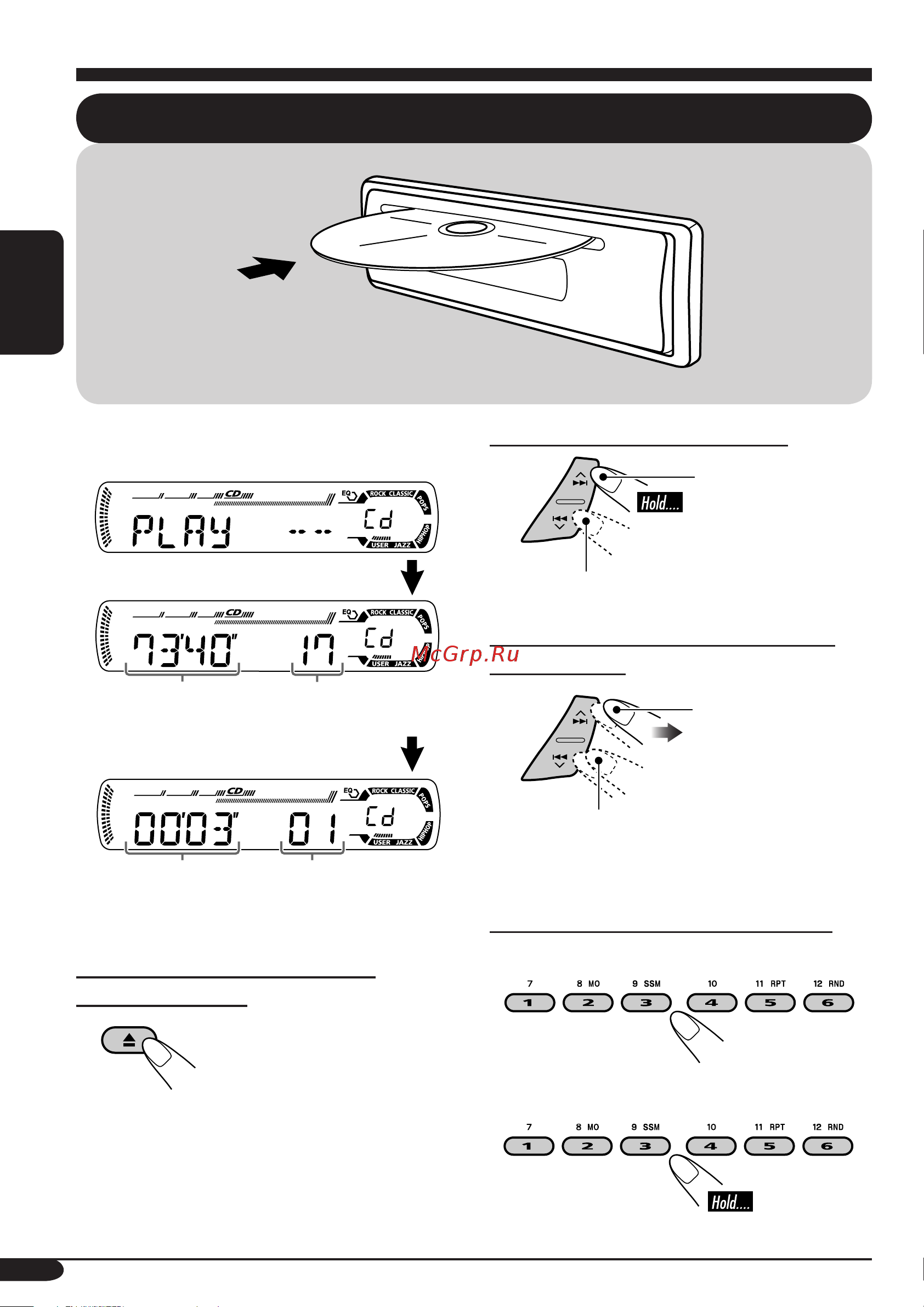 JVC KD-G111 [28/56] Bedienung der disk