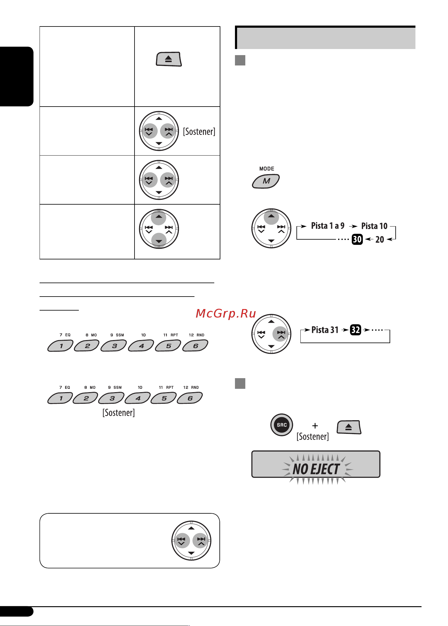 JVC KD-G341 [10/82] Otras funciones principales