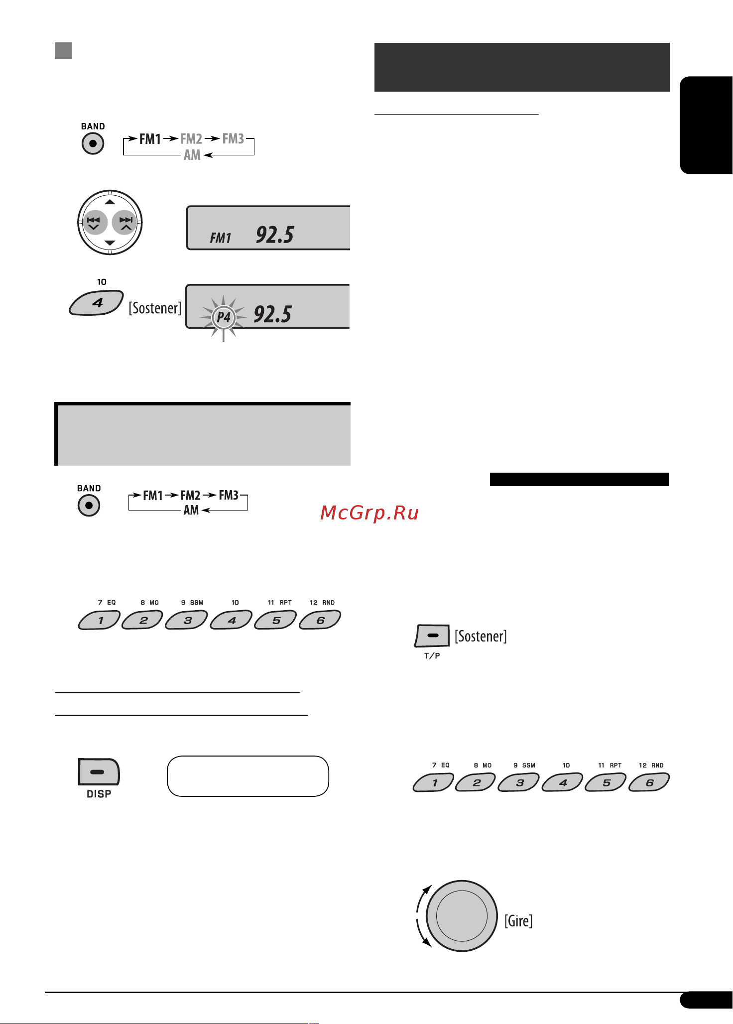 JVC KD-G341 [7/82] Operaciones de fm rds
