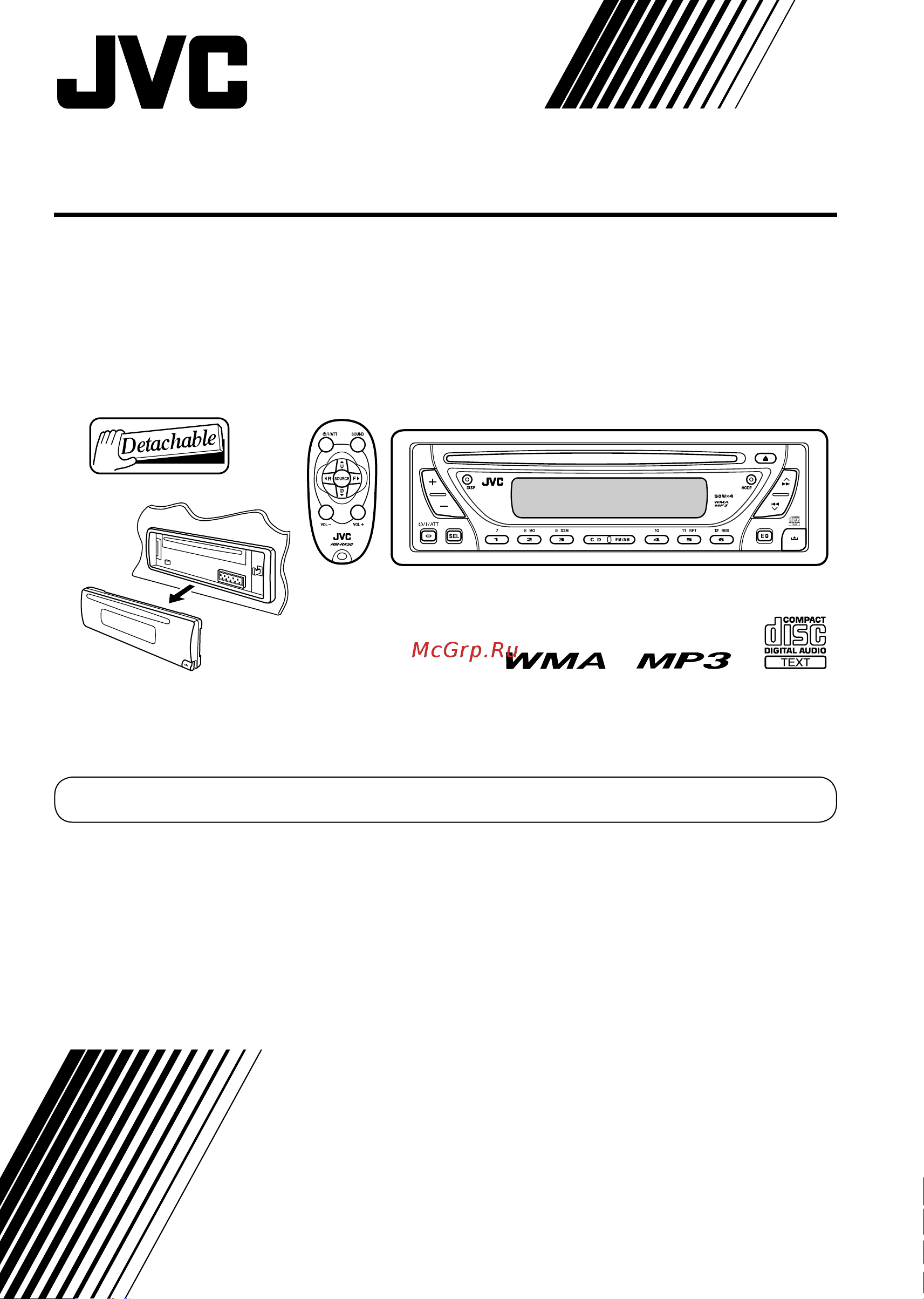 JVC KD-G415 Руководство по эксплуатации онлайн