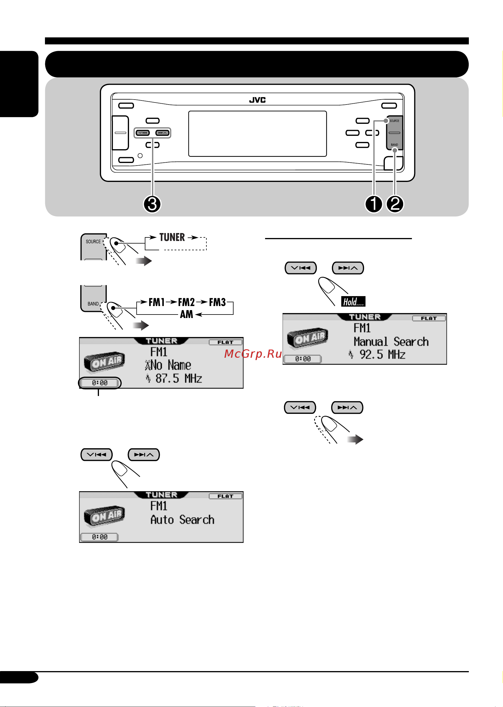JVC KD-LH811 [10/165] Radio operations