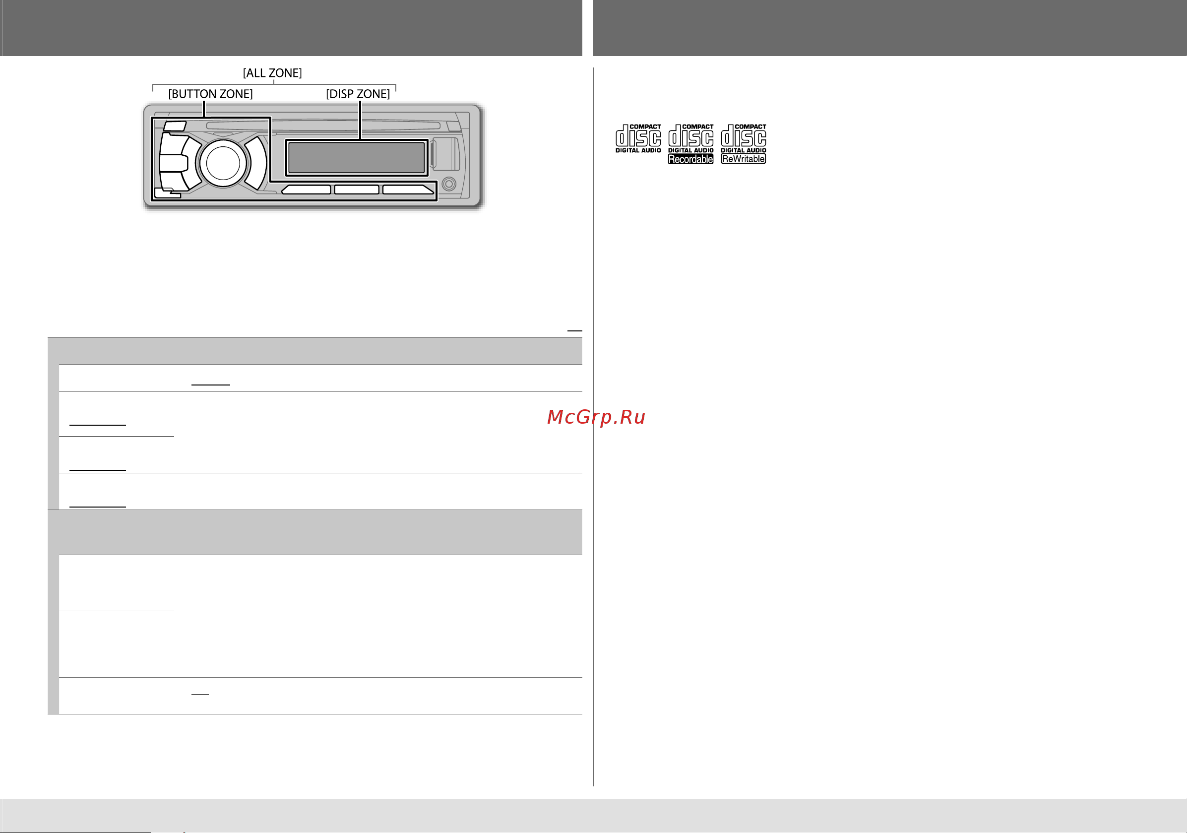 JVC KD-R541 [11/28] Green red выбор предпочитаемого цвета для подсветки кнопок
