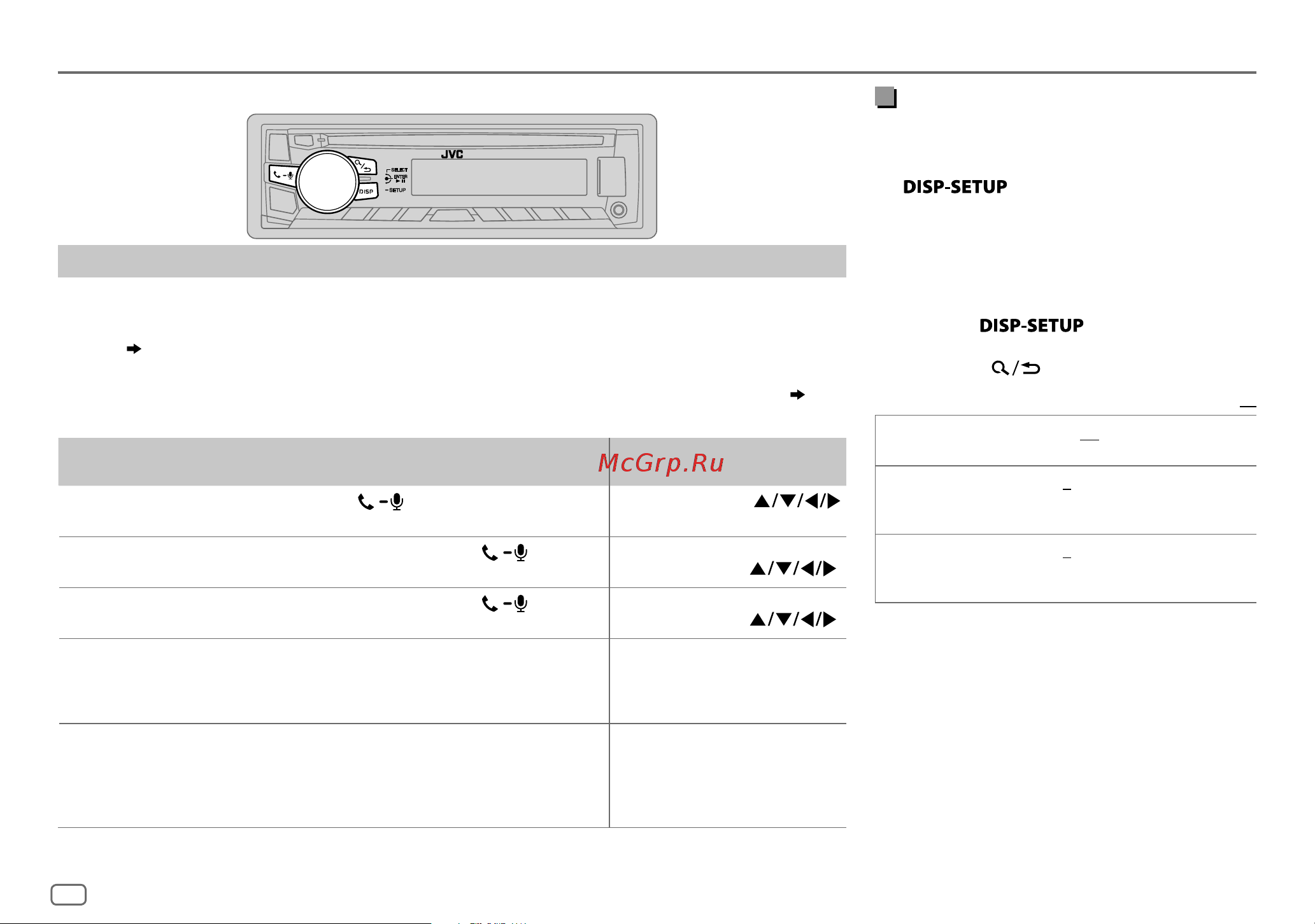 JVC KD-R861BT [12/52] Bluetooth мобильный телефон