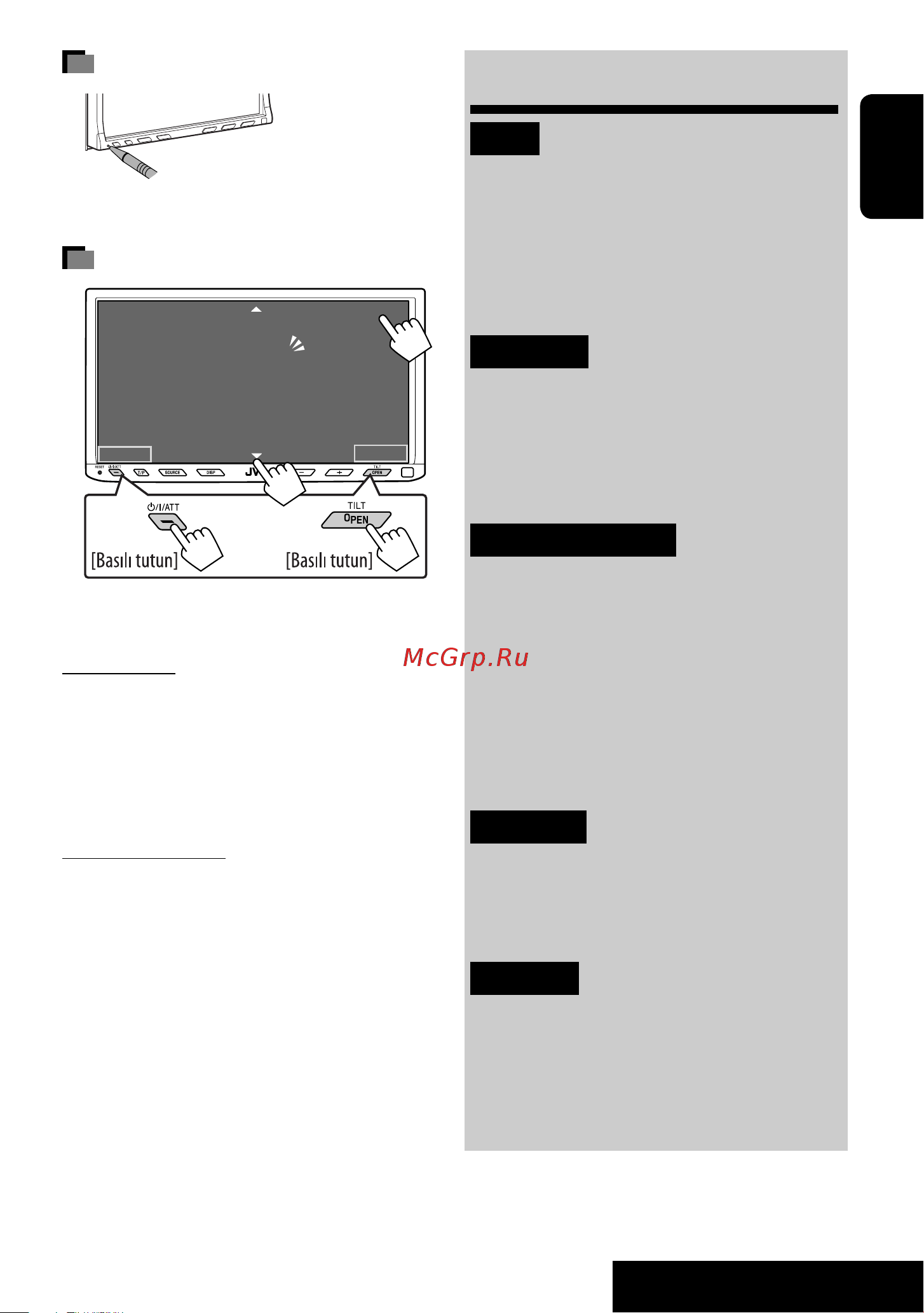 JVC KW-AVX716 [3/219] I çindekiler