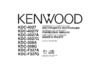 Kenwood KDC-F327A(G) Руководство по эксплуатации
