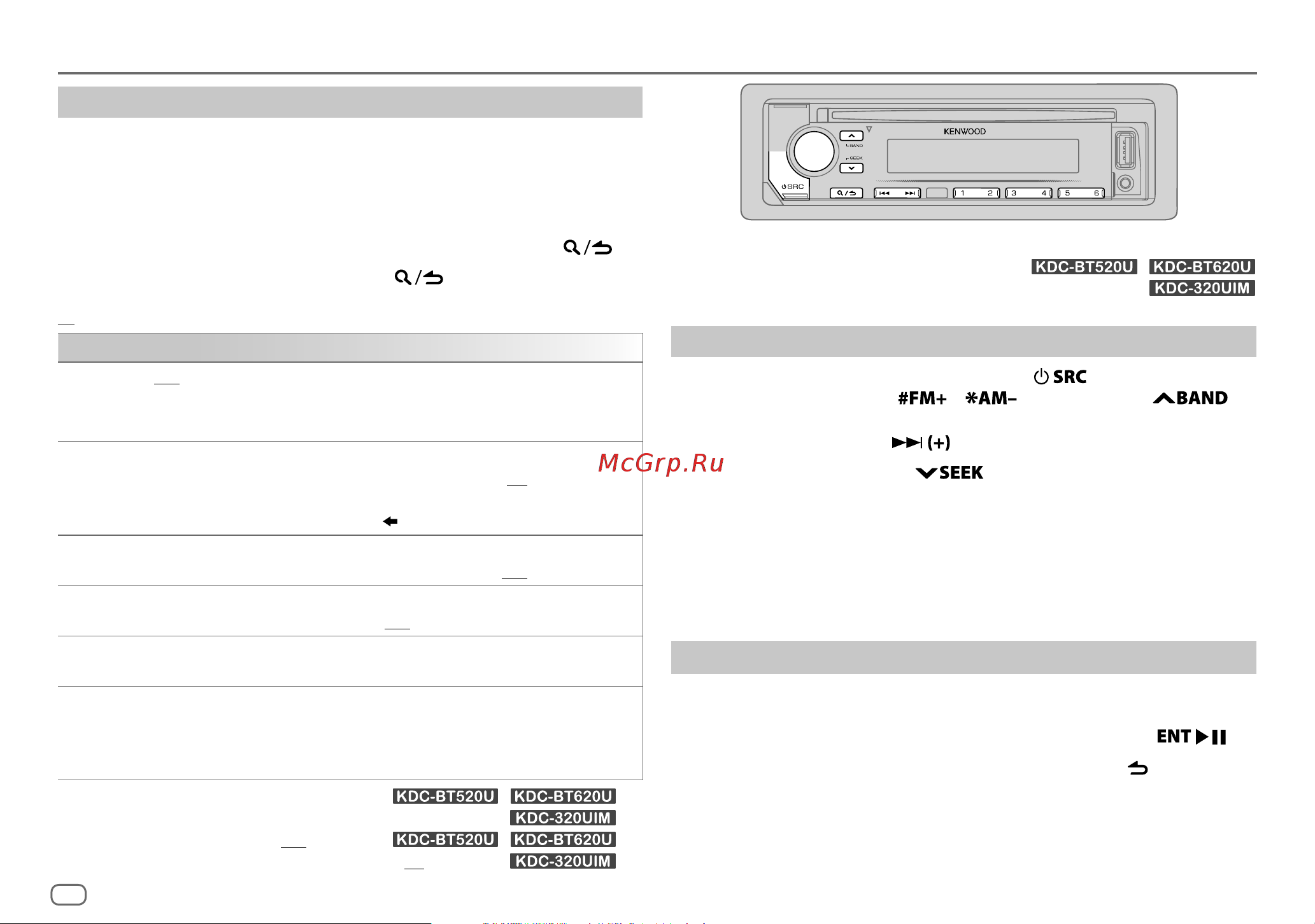 Kenwood KDC-BT620U [110/116] ﻮﻳﺩﺍﺭ