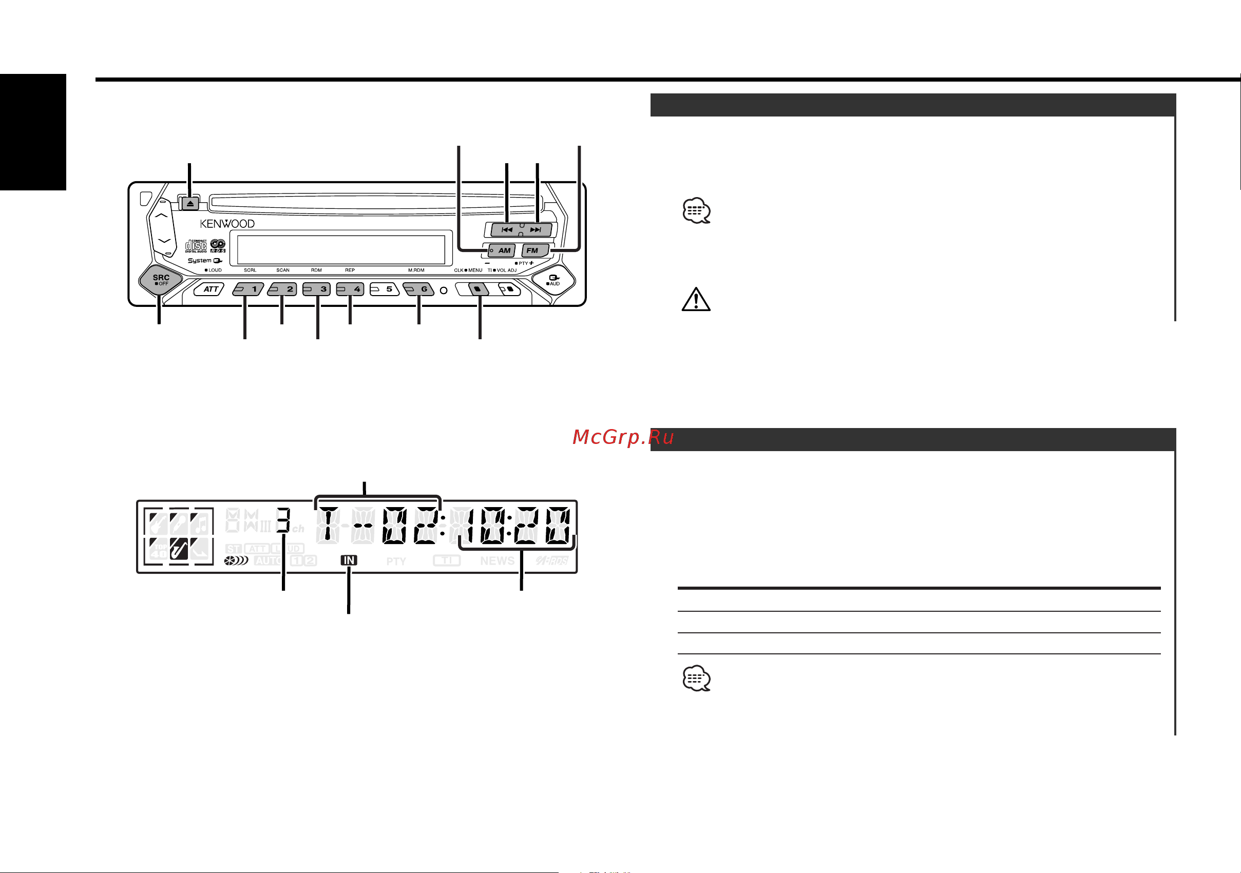Kenwood KDC-4024(V) [14/86] Cd external disc control features
