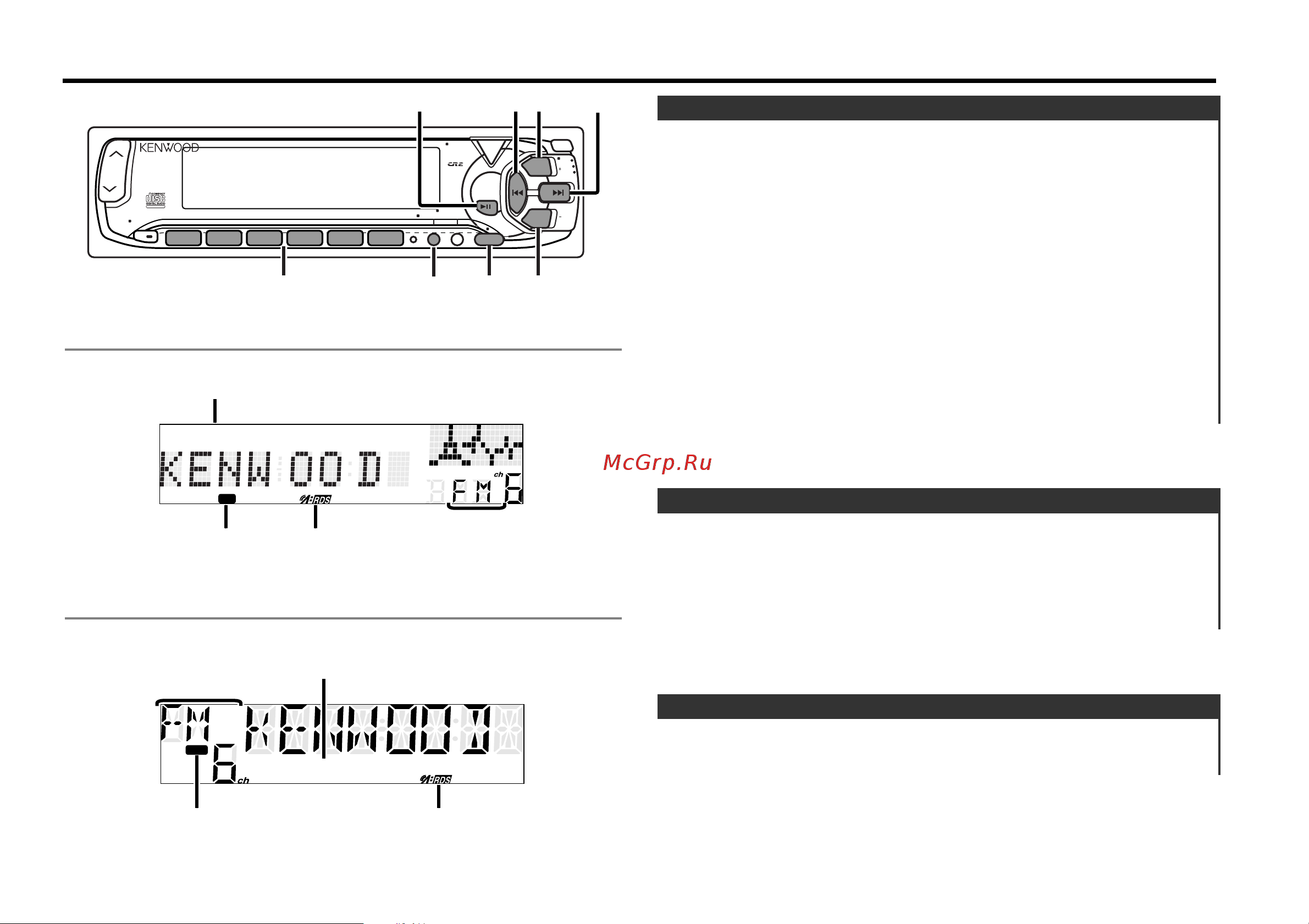 Kenwood KDC-6070R [51/116] Cвойства rds