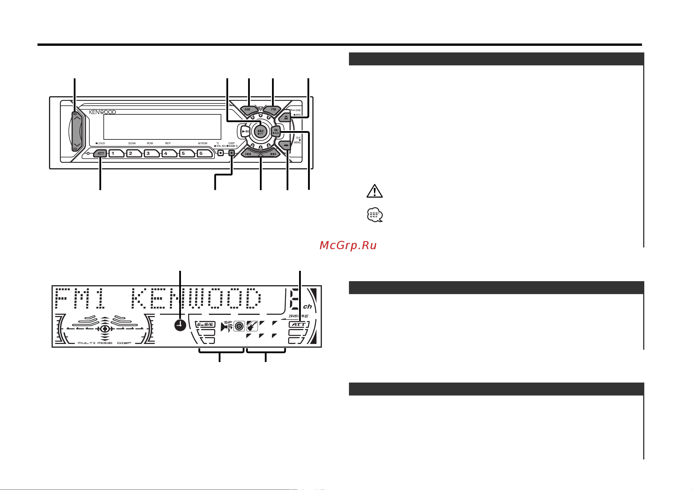 Kenwood KDC-7021(SE) [7/38] Аттенуатор