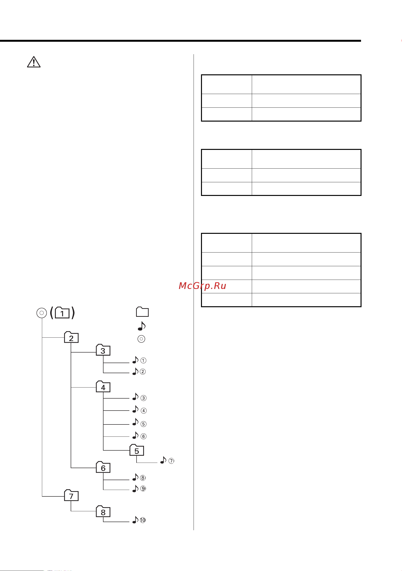 Kenwood KDC-W6527(SE) [7/42] Порядок проигрывания mp3 wmar