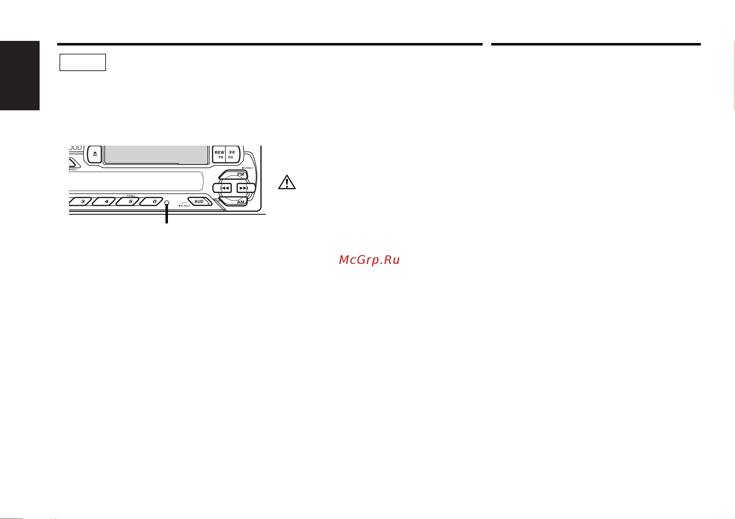 Kenwood KRC-21SA(SG) [4/48] Cleaning the tape head