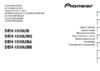 Pioneer DEH-1500UB (UBA) (UBB) (UBG) Руководство по эксплуатации