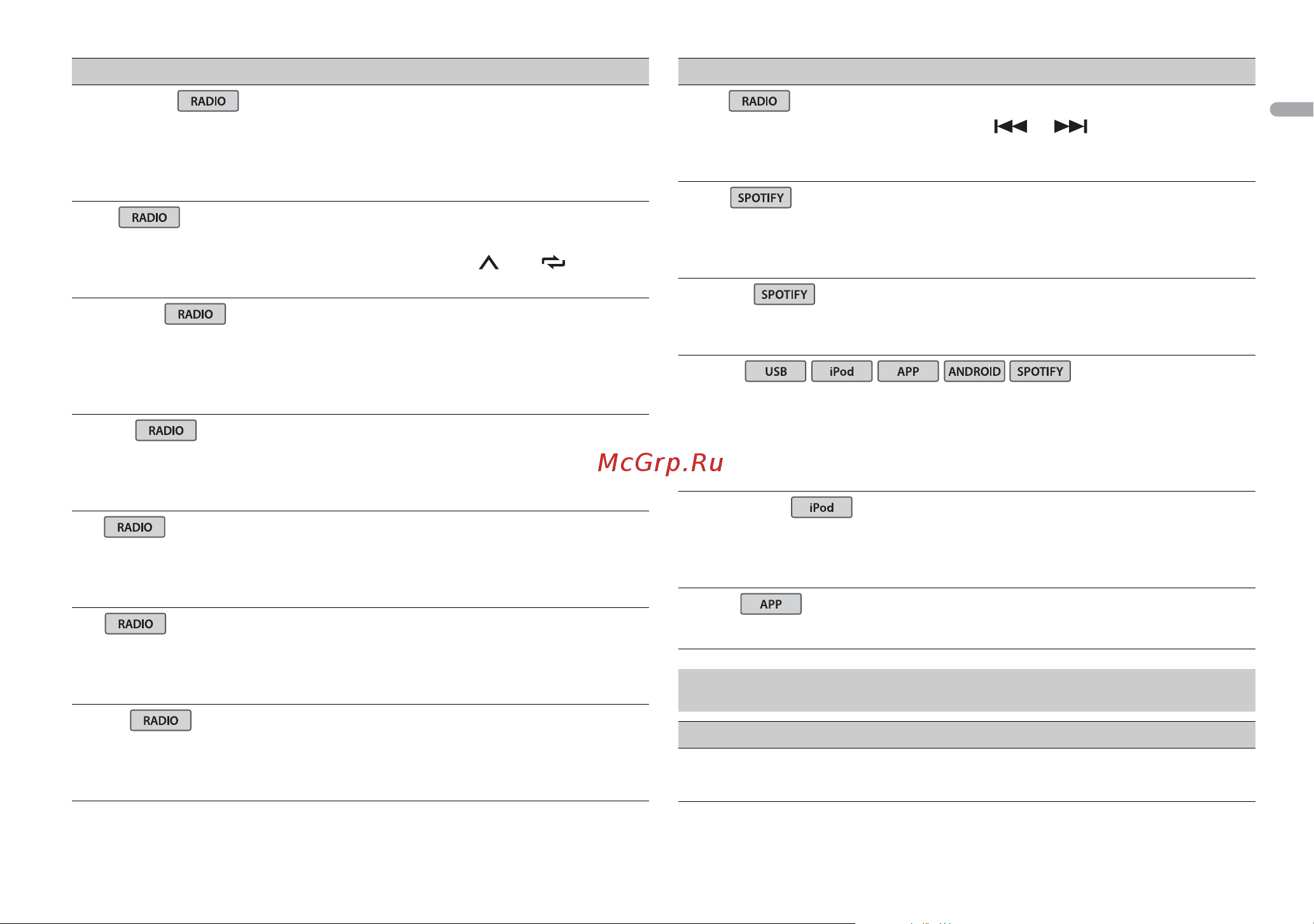 Pioneer MVH-190UB (UBG) (UI) [11/160] Audio settings