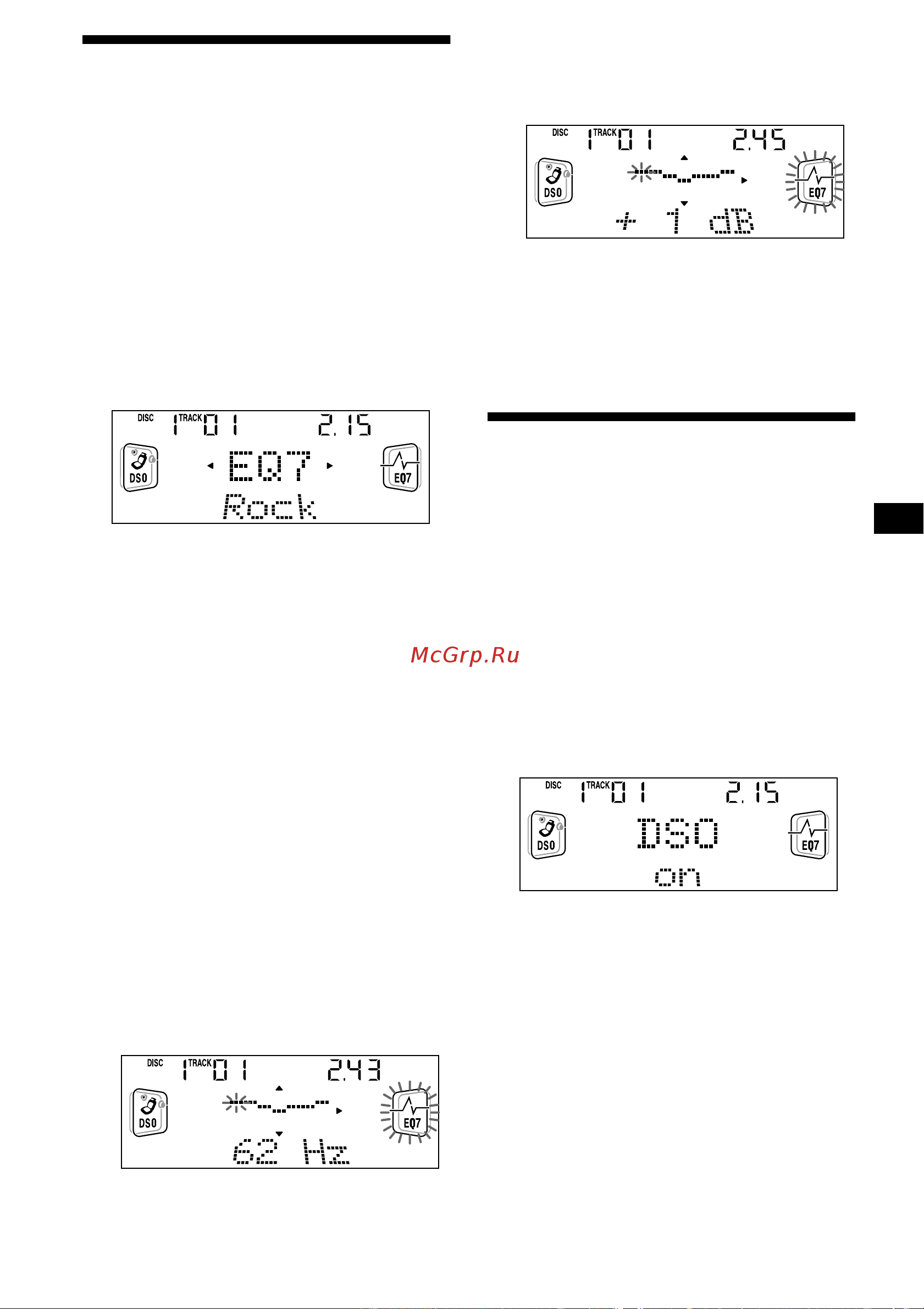 Sony CDX-CA750(X) [27/204] Selecting the equalizer curve