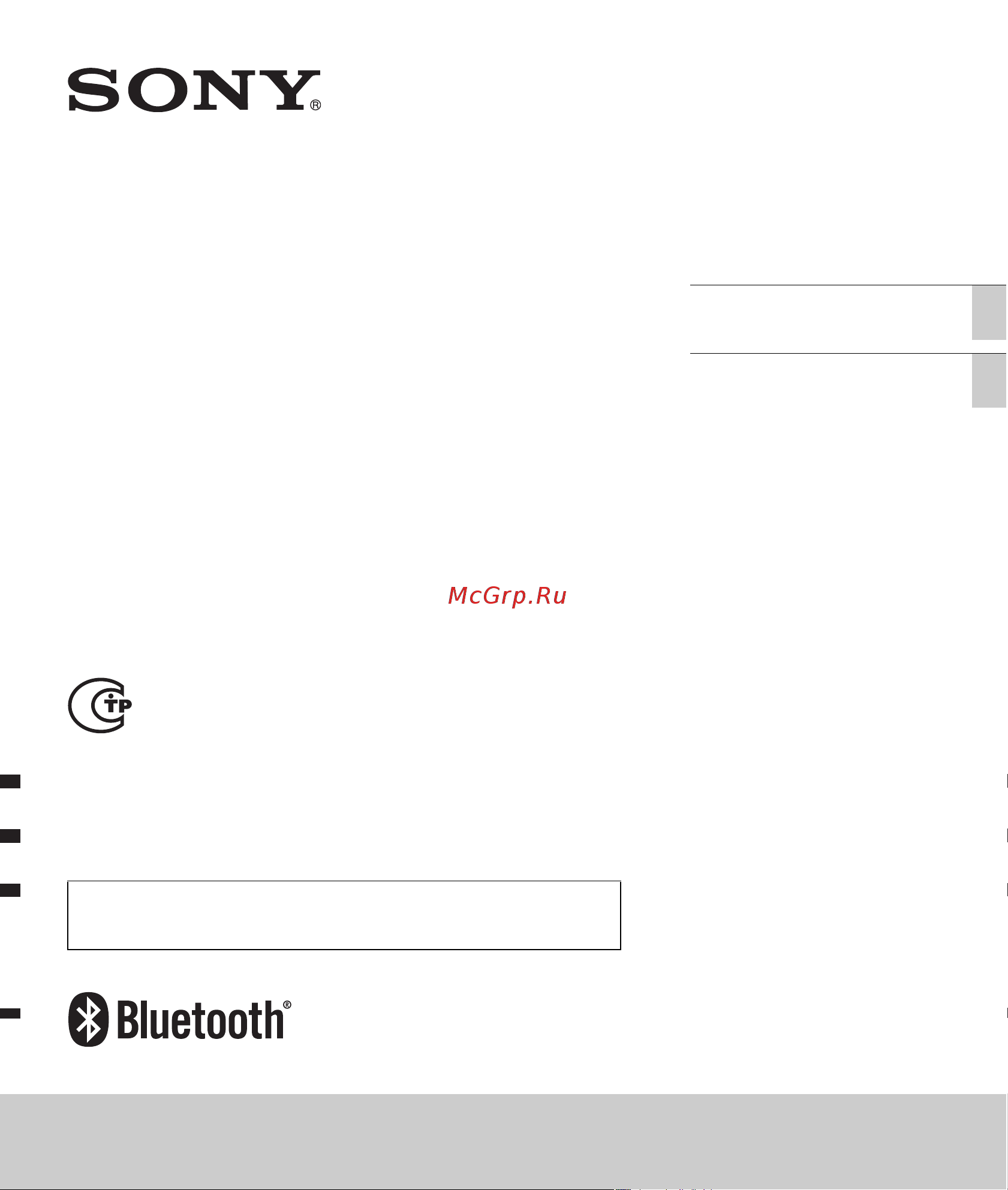 Sony DSX-A50BTE Руководство по эксплуатации онлайн