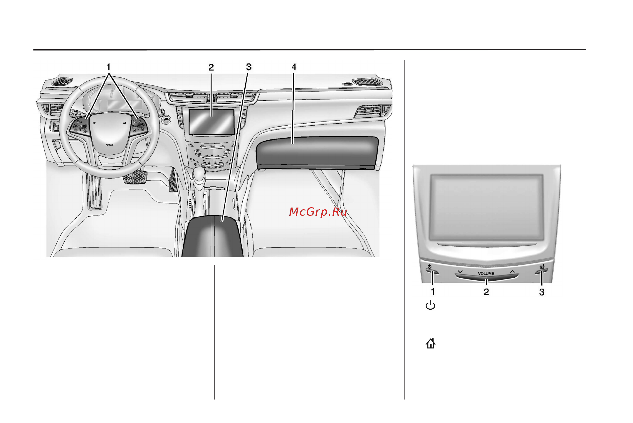 CADILLAC ATS (2013) магнитола CUE [4/94] Информационно развлекательная система