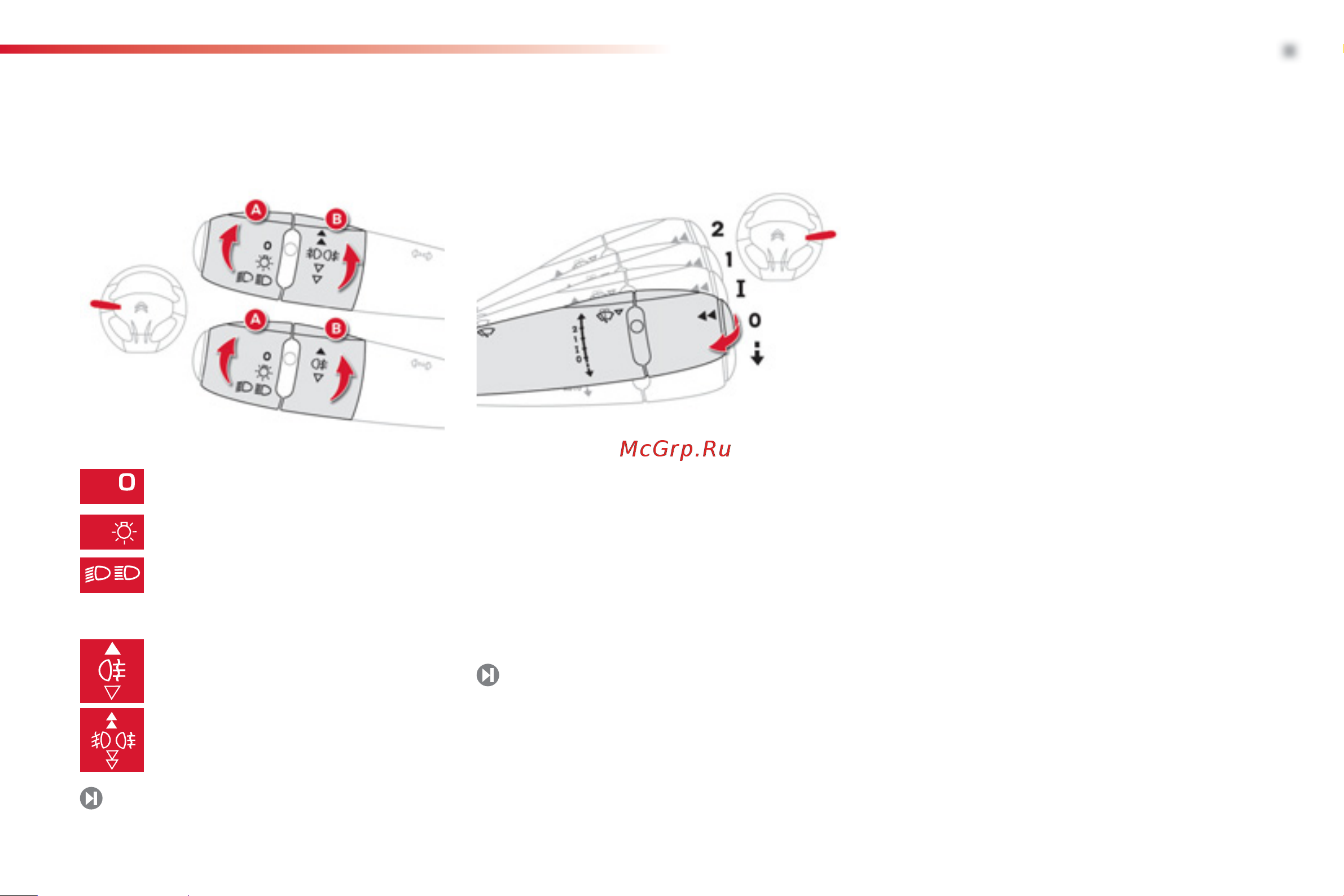 Citroen C ELYSEE  2012 [15/236] Световые приборы