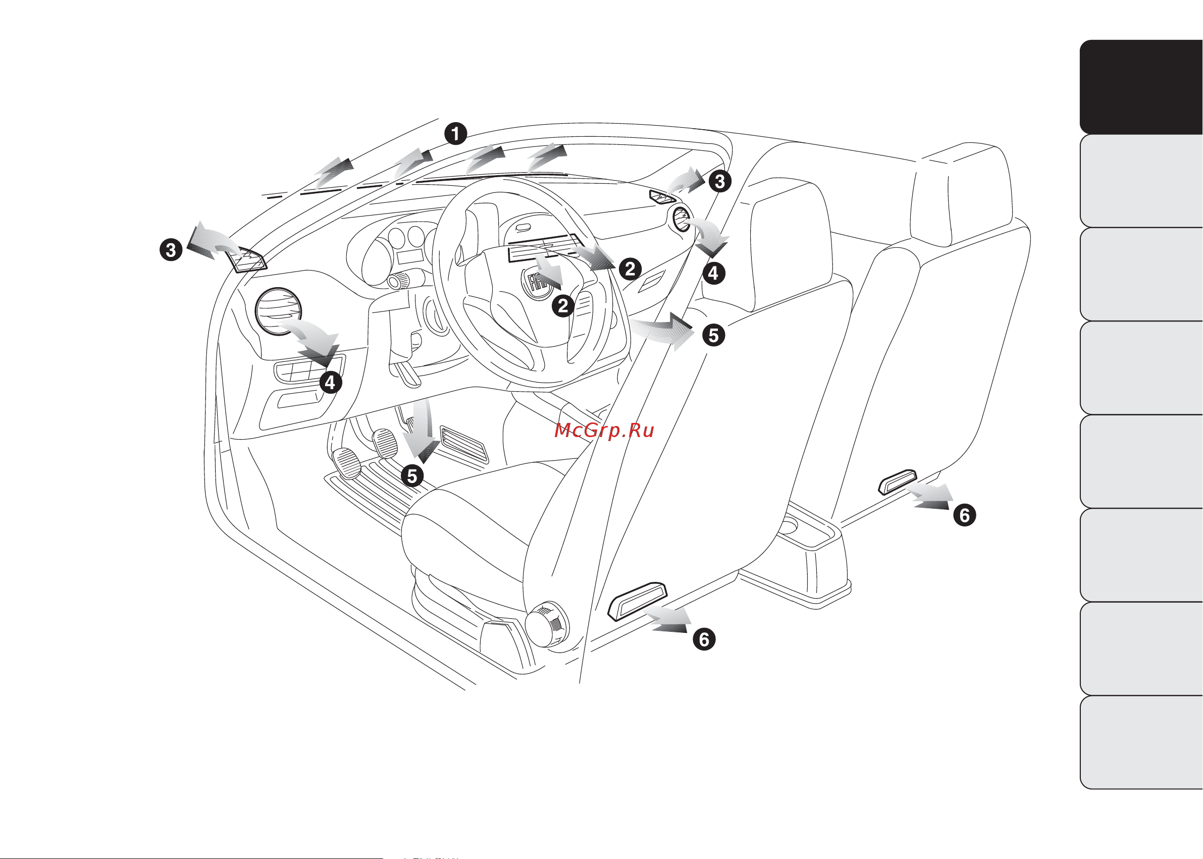Fiat PUNTO  2013 [45/273] Система отопления и вентиляции