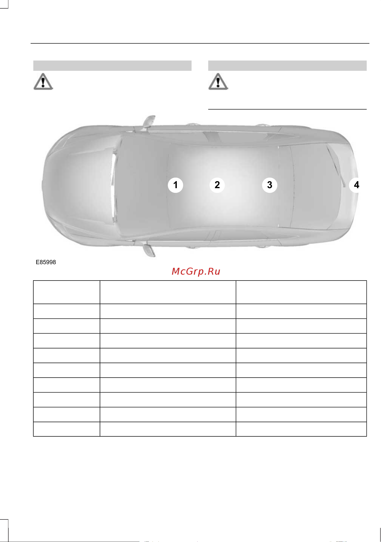 Ford Fiesta  2011 [231/246] Приложения
