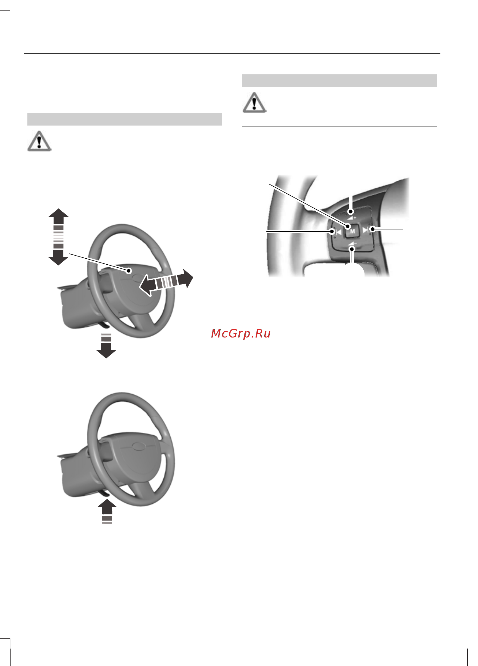 Ford Fiesta  2011 [46/246] Рулевое колесо