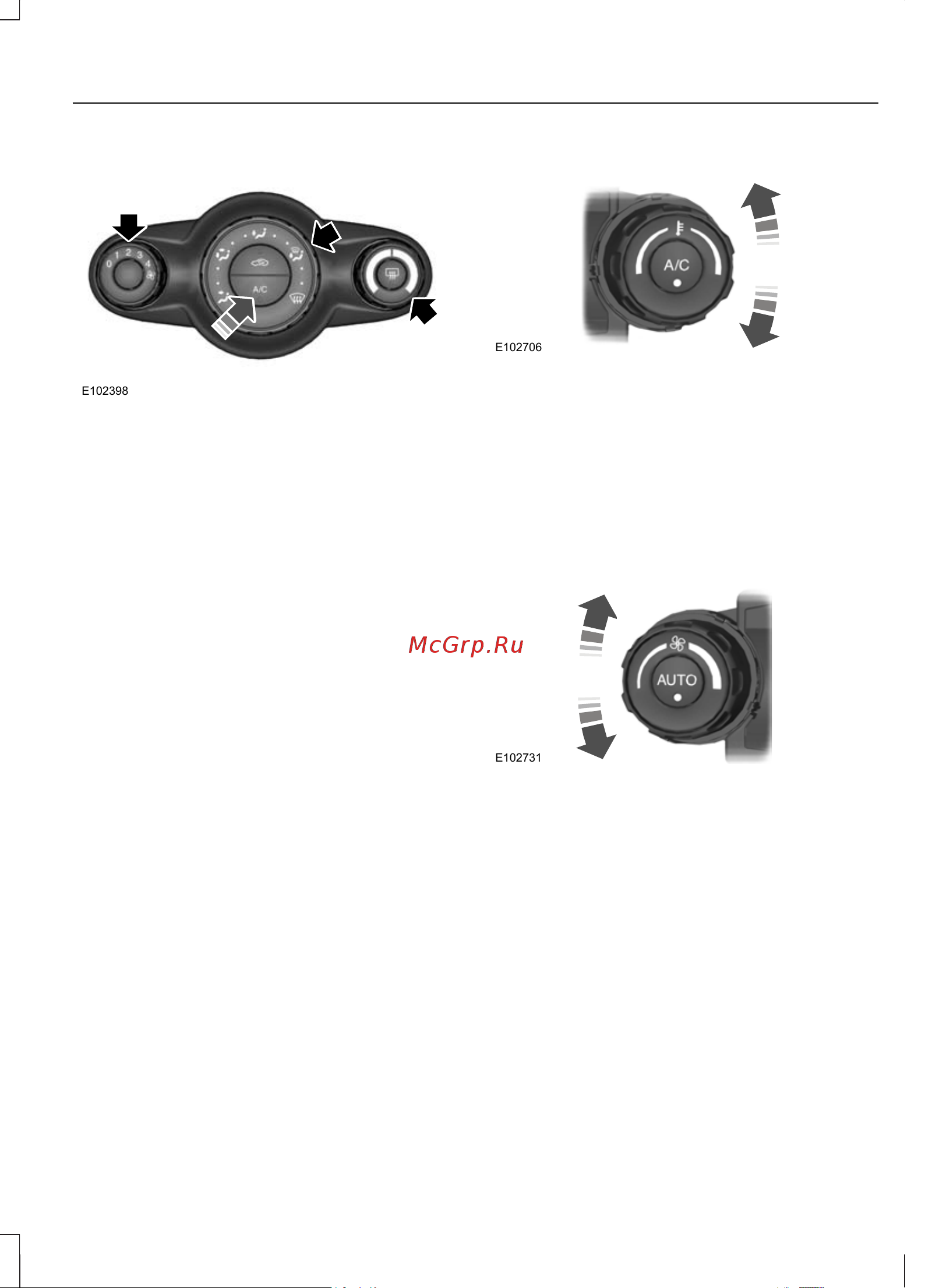 Ford Fiesta  2011 [87/246] Распределение воздуха