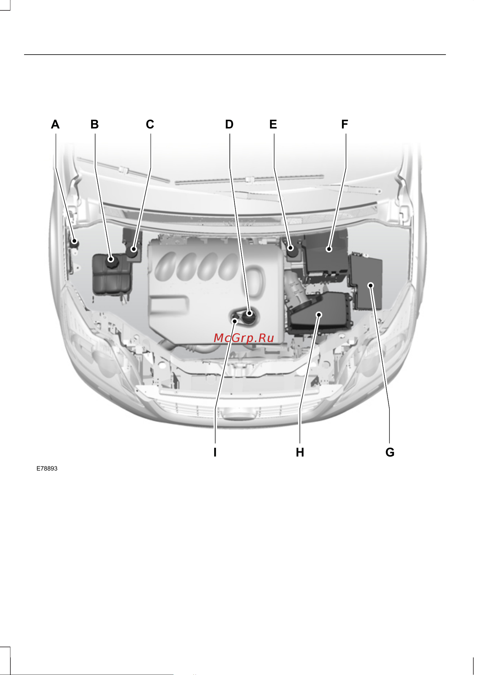 Ford Kuga  2011 [168/294] Общий вид моторного отсека