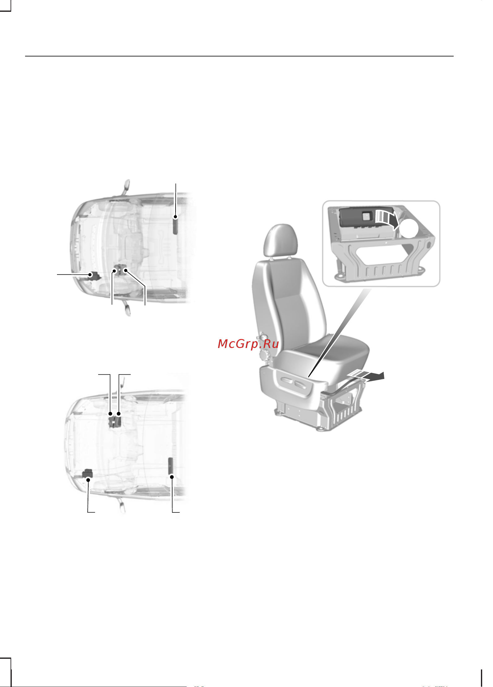 Ford Transit  2007 [128/248] Расположение блоков плавких предохранителей
