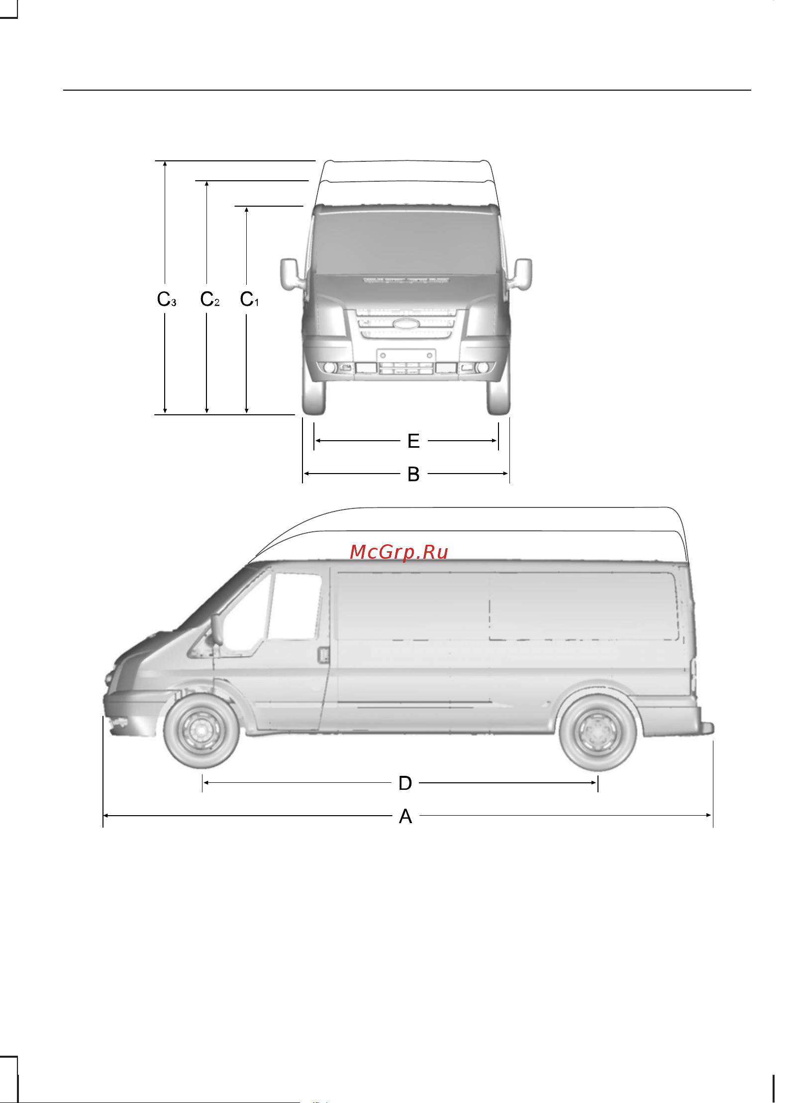 Ford Transit  2007 [197/248] Технические характеристики
