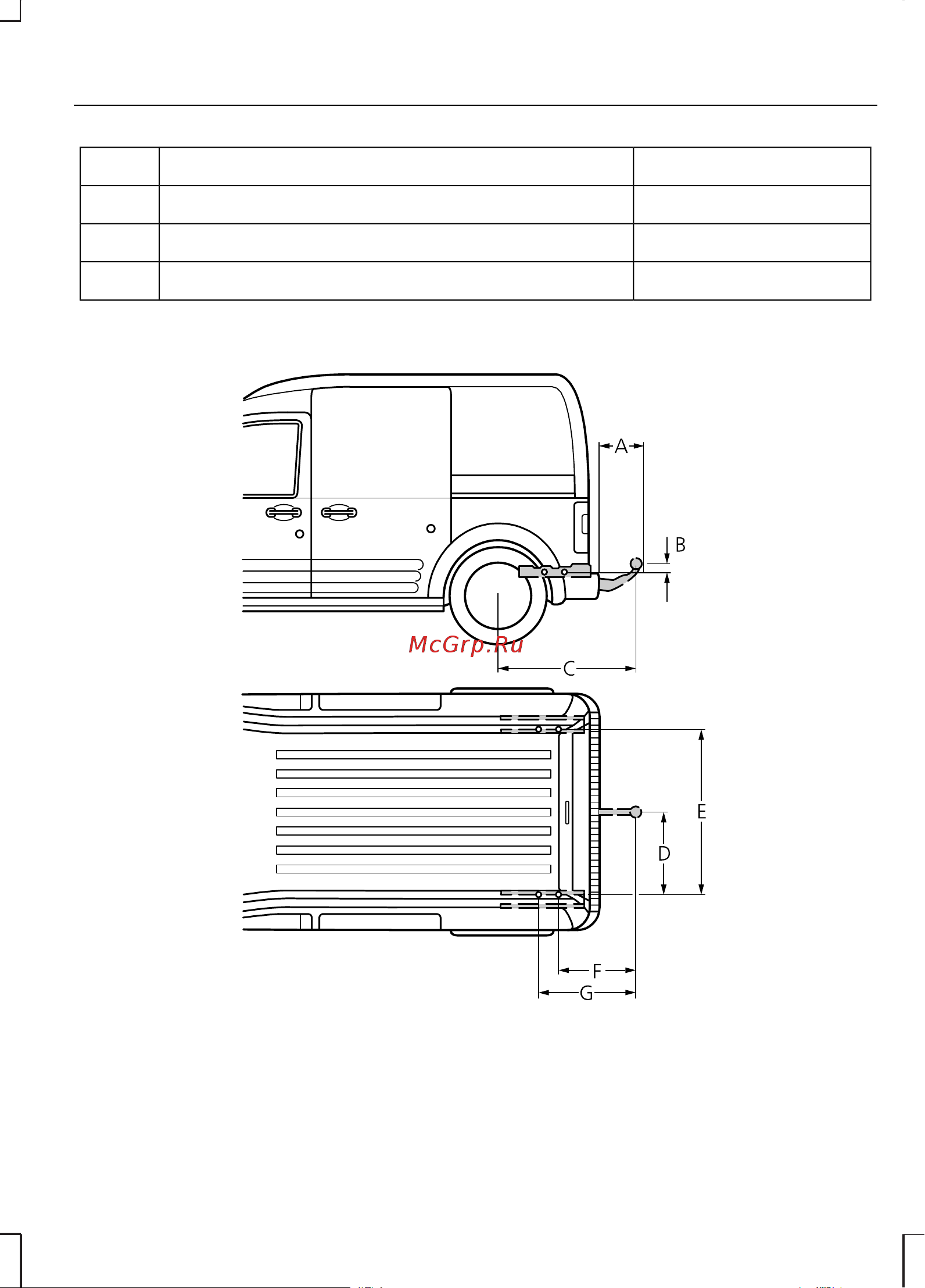 Ford Transit Connect  2003 [151/168] Технические характеристики