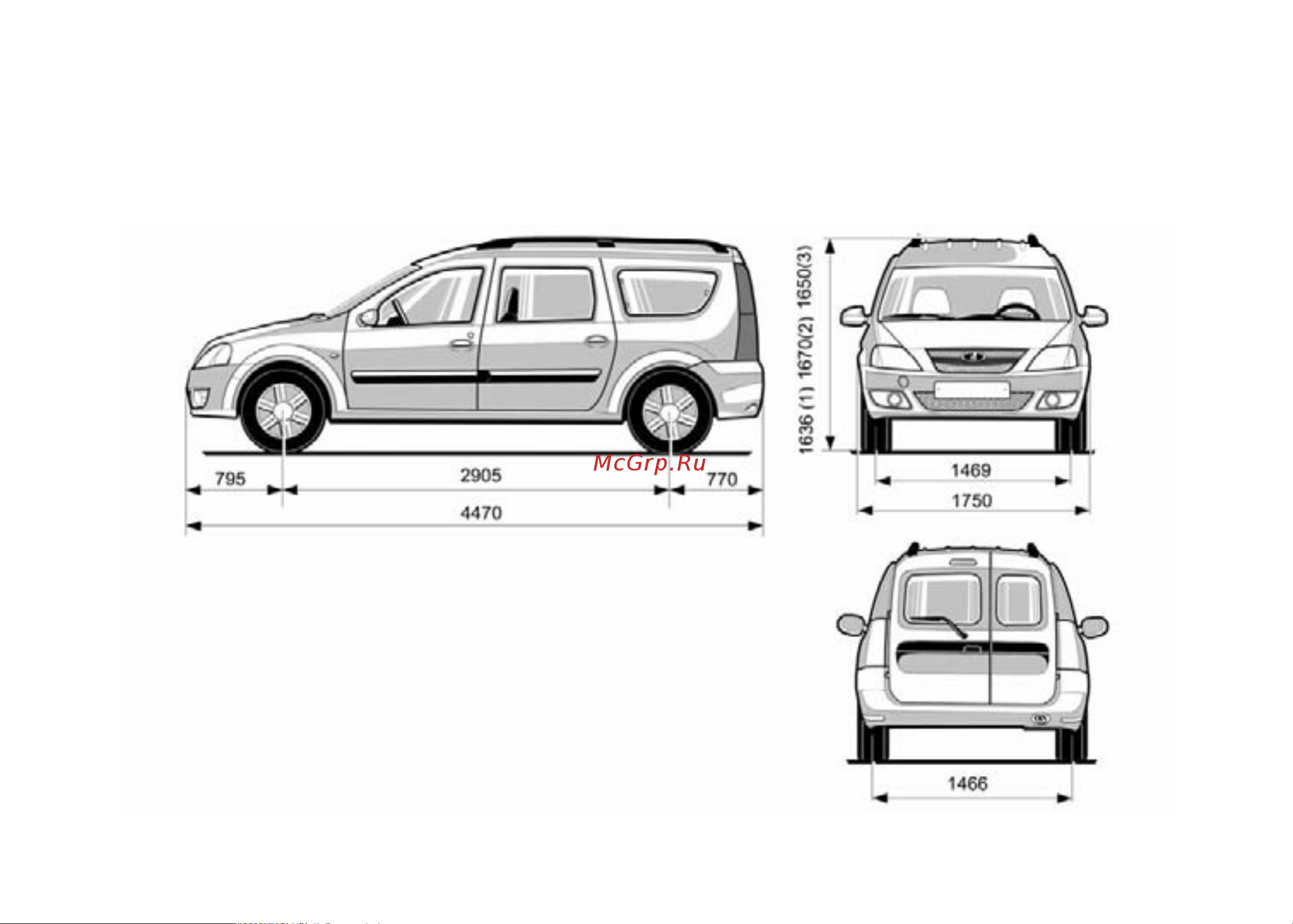 Lada Largus Cross 5  08 2014 Руководство по эксплуатации онлайн [130/136] 695366