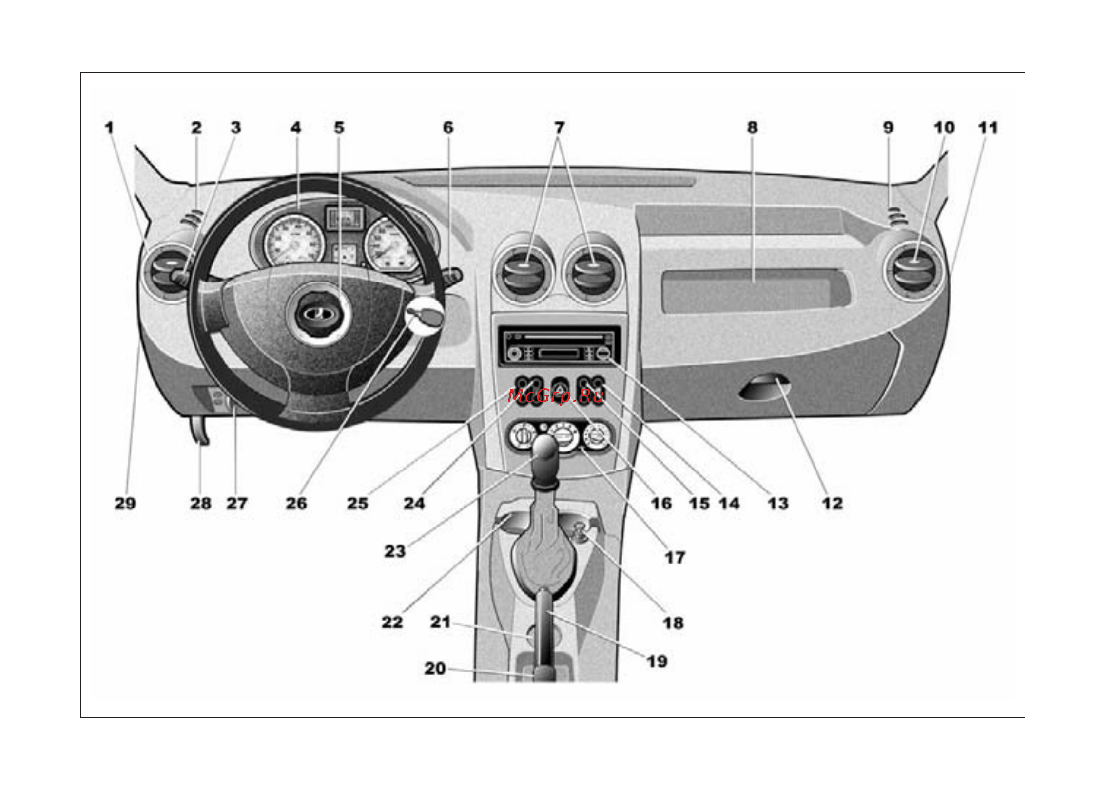 Lada Largus Cross 5  08 2014 Руководство по эксплуатации онлайн [39/136] 695366