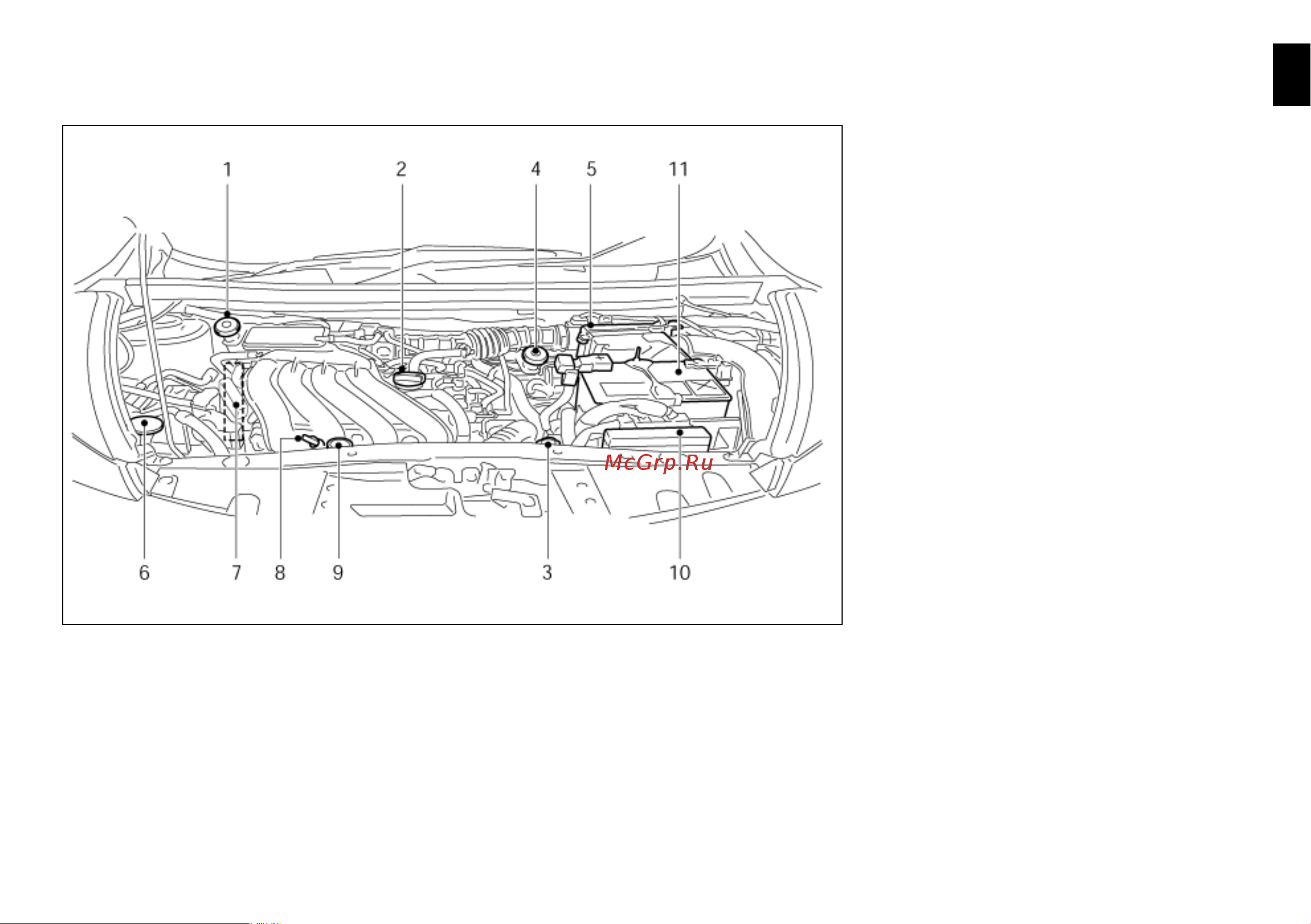 Nissan Juke  2011 [17/275] Моторный отсек