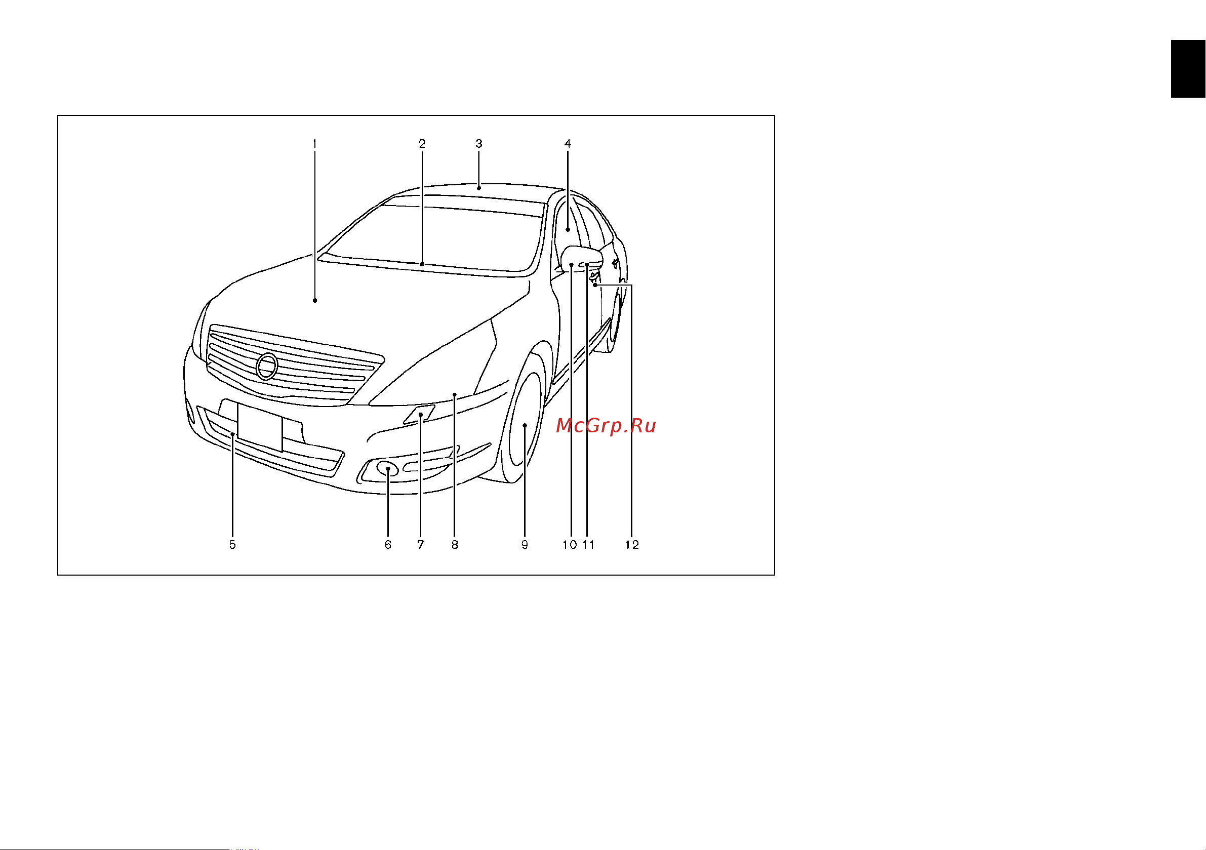 Nissan Teana  2011 [9/335] Вид автомобиля спереди