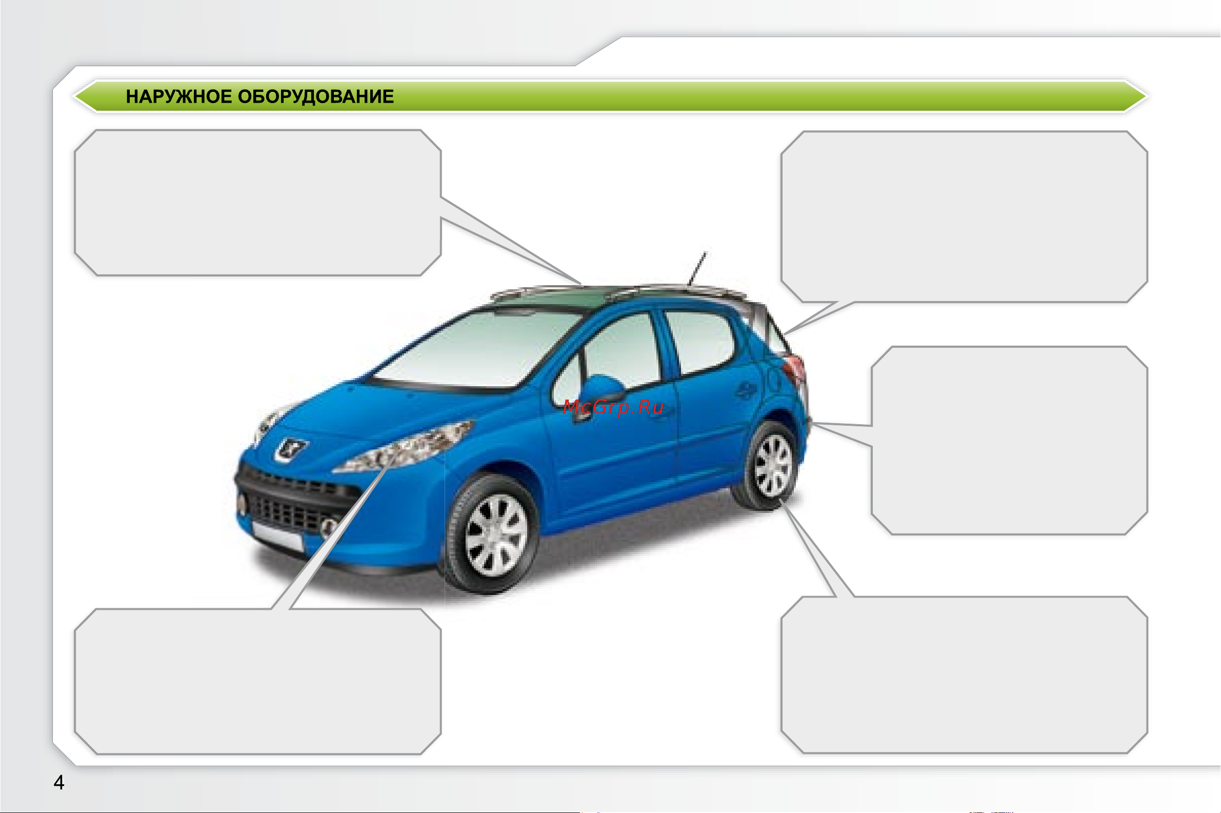 Peugeot 207 Руководство по эксплуатации онлайн