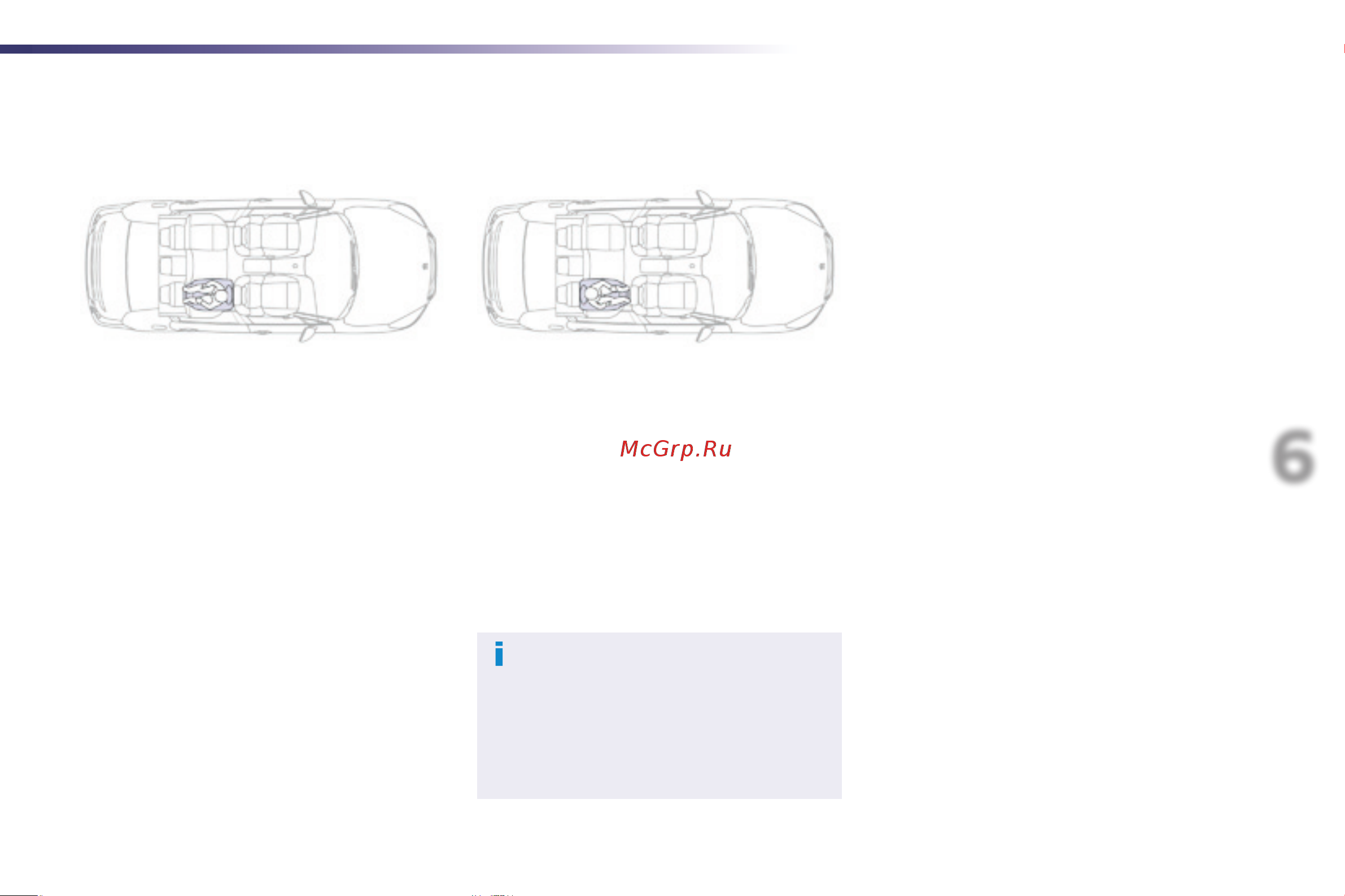 Peugeot 508 RXH  2014 [161/332] Rxh_ru_chap06_securite enfants_ed01 2014