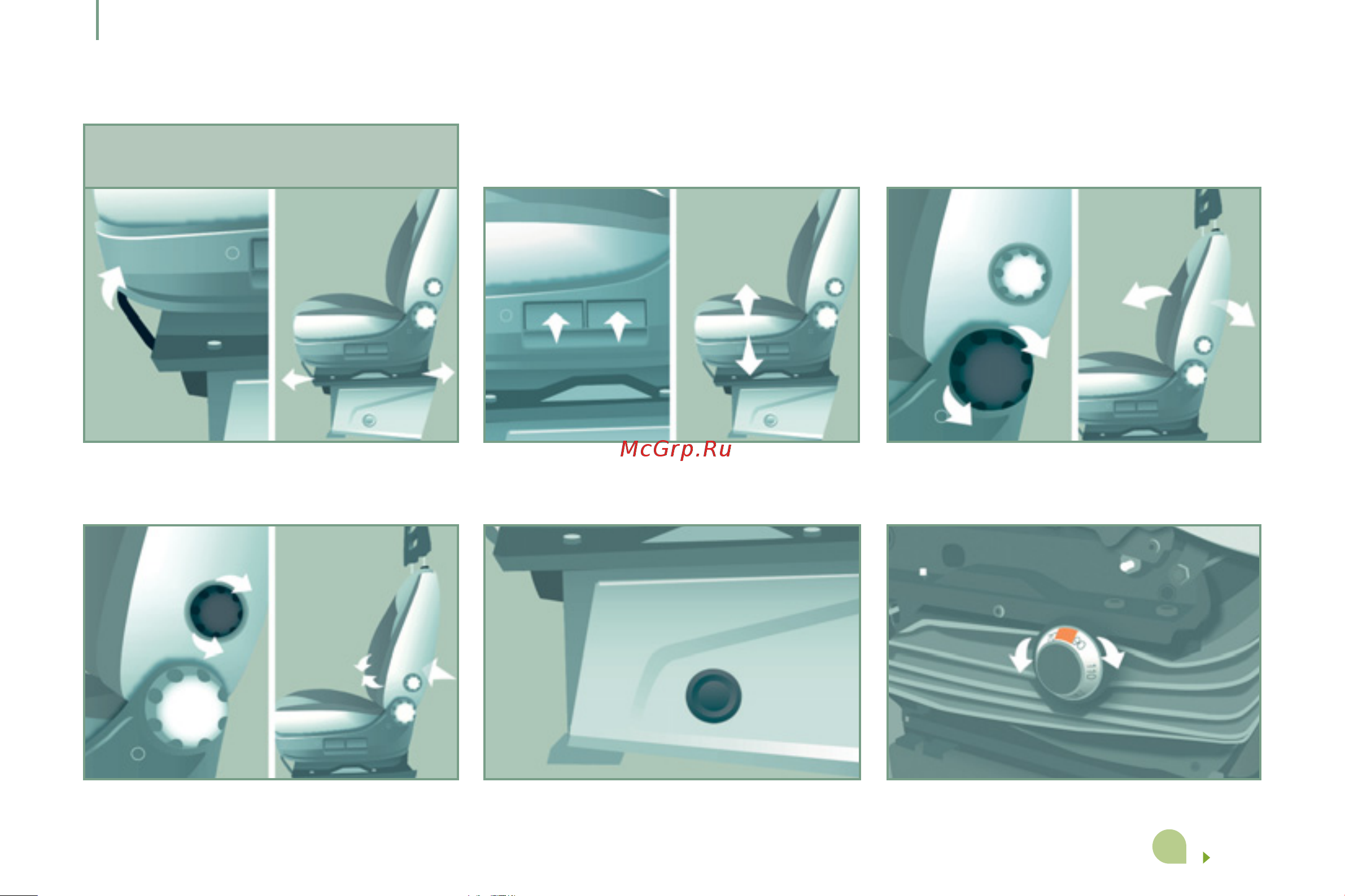 Peugeot BOXER Benne  2013 [12/184] Подготовка к комфортному вождению