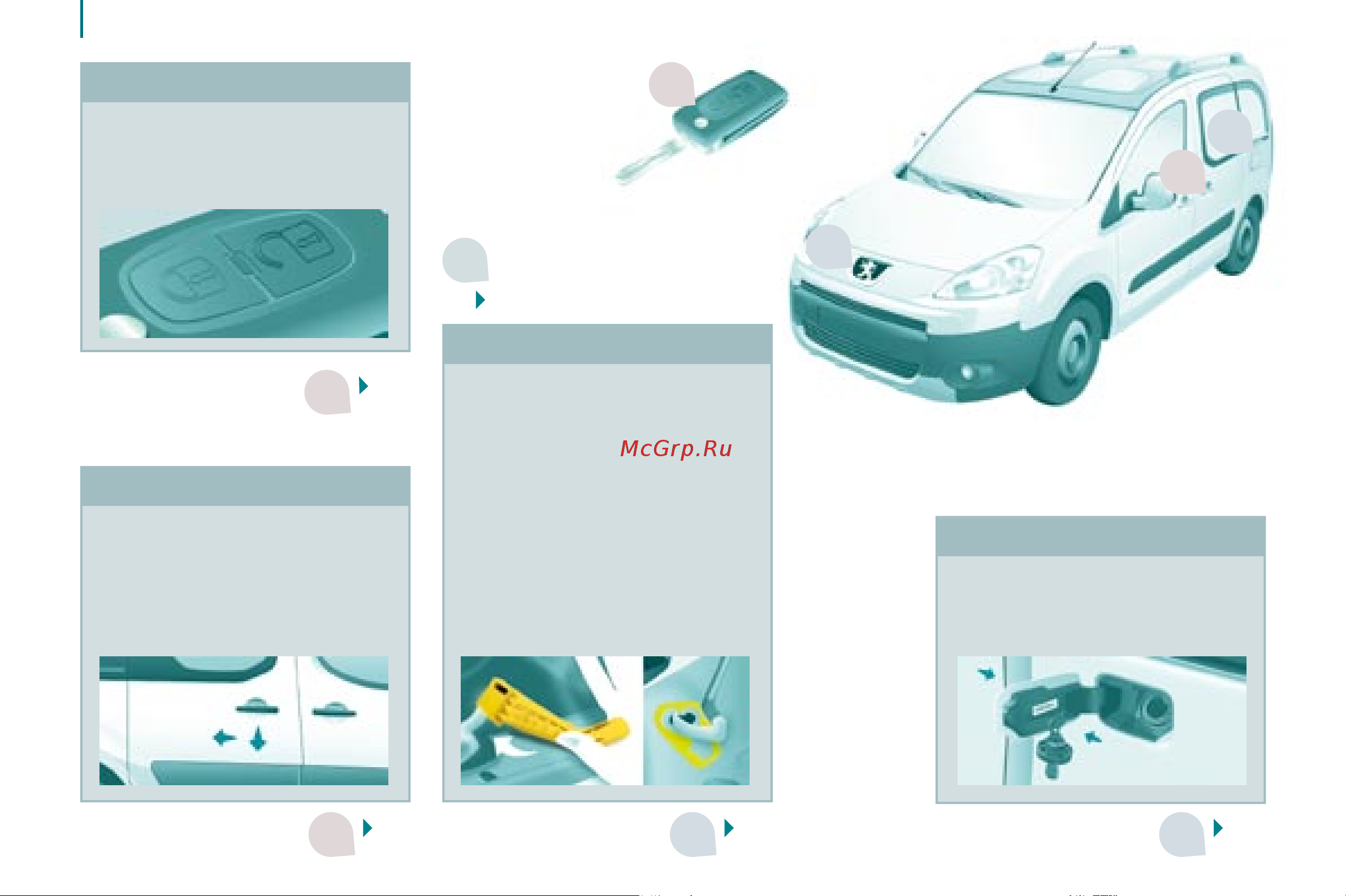 Peugeot Partner Руководство по эксплуатации онлайн [2/147] 695546