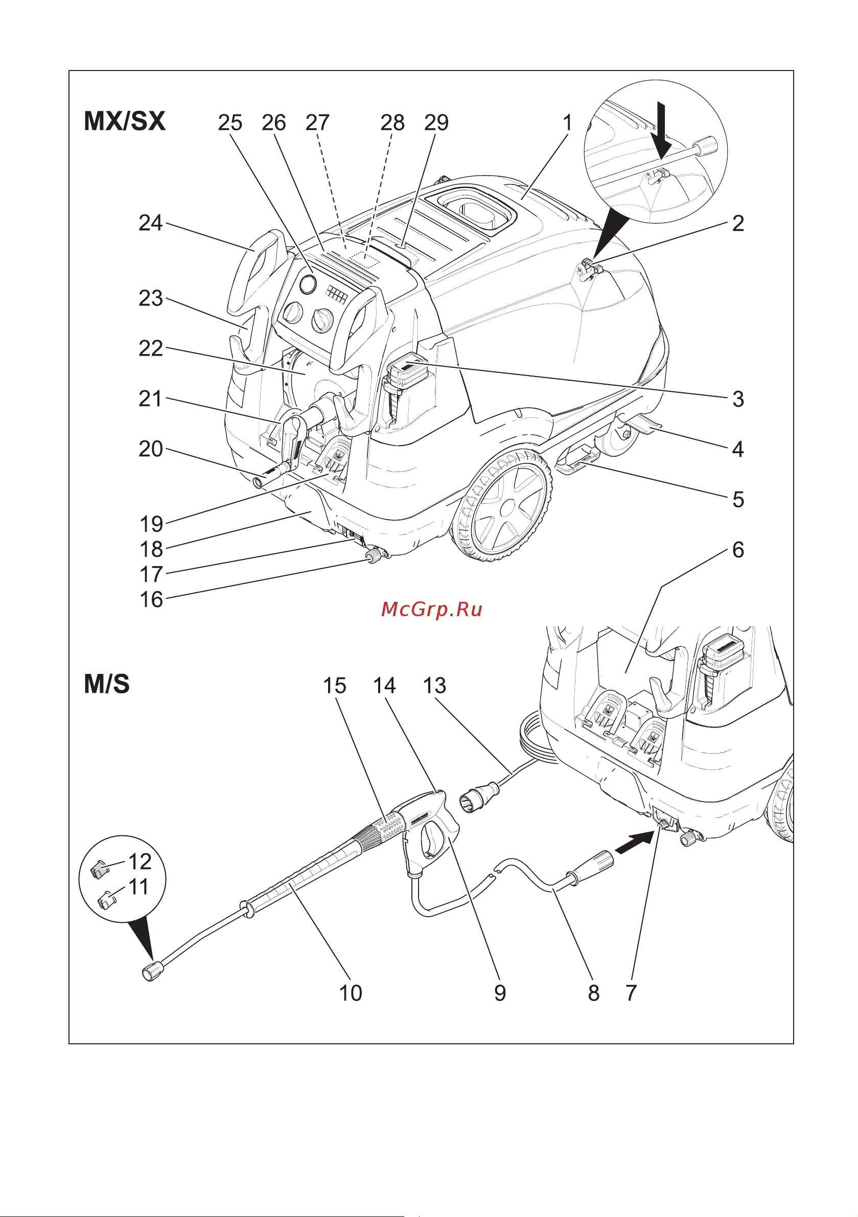 Karcher HDS 8 18 4 M Руководство по эксплуатации онлайн [3/500] 695714