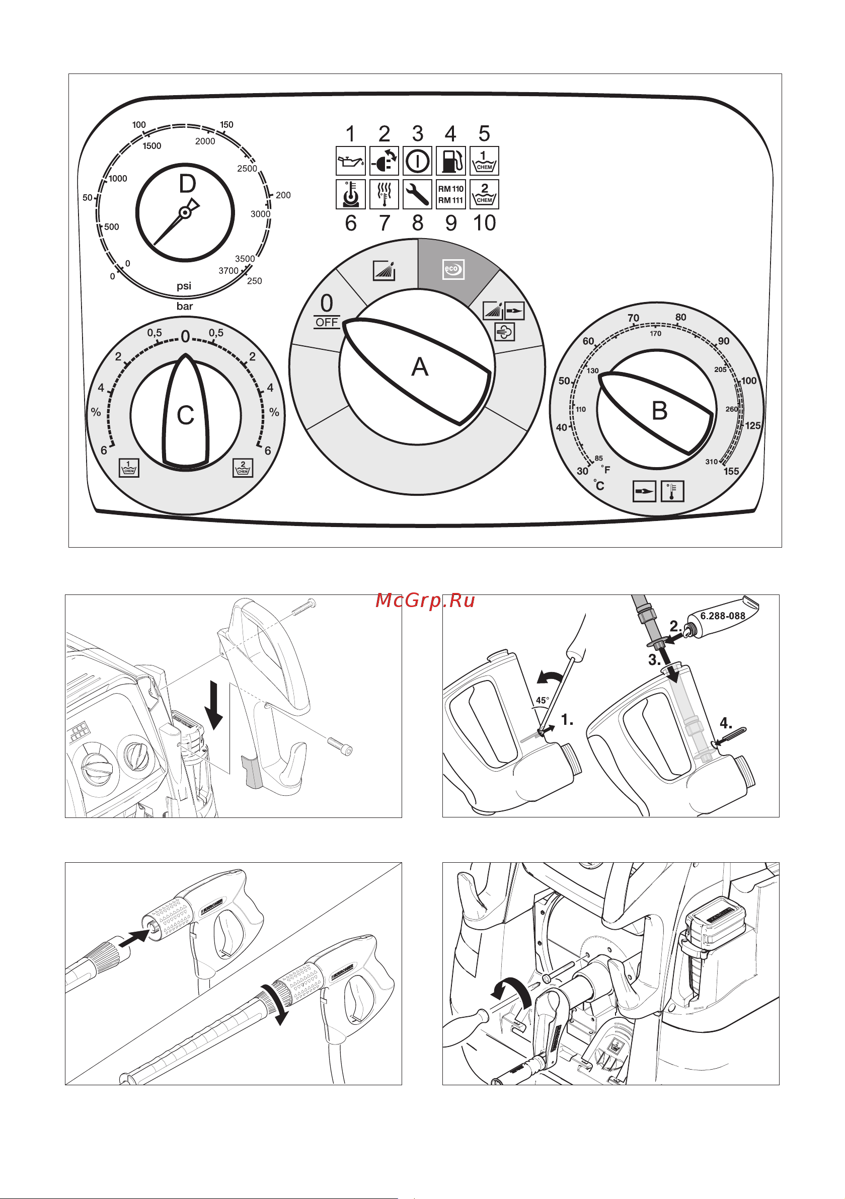 Karcher HDS 8 18 4 M Руководство по эксплуатации онлайн [5/500] 695714