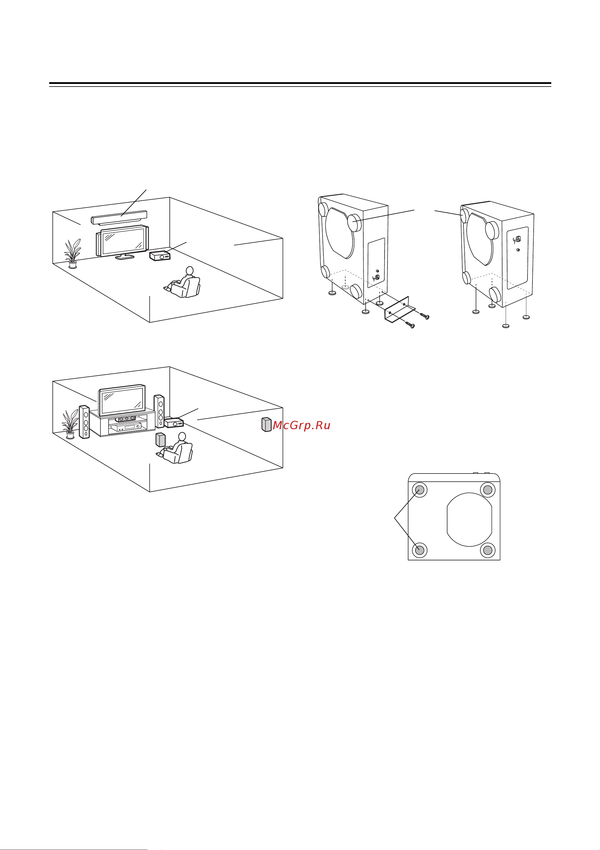 Yamaha YST-FSW150_YST-FSW050 [34/80] Placering