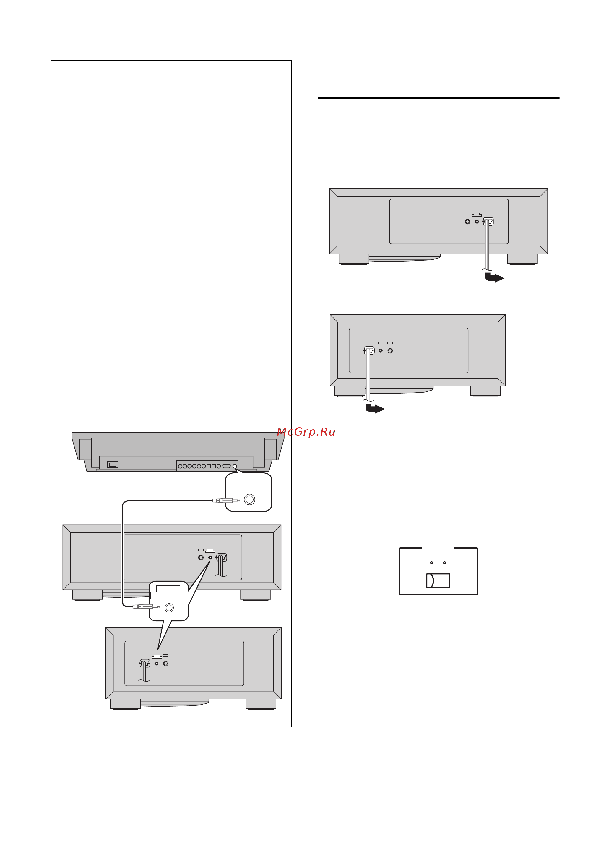 Yamaha YST-FSW150_YST-FSW050 [46/80] Collegamento dei componenti e del subwoofer all alimentazione ca