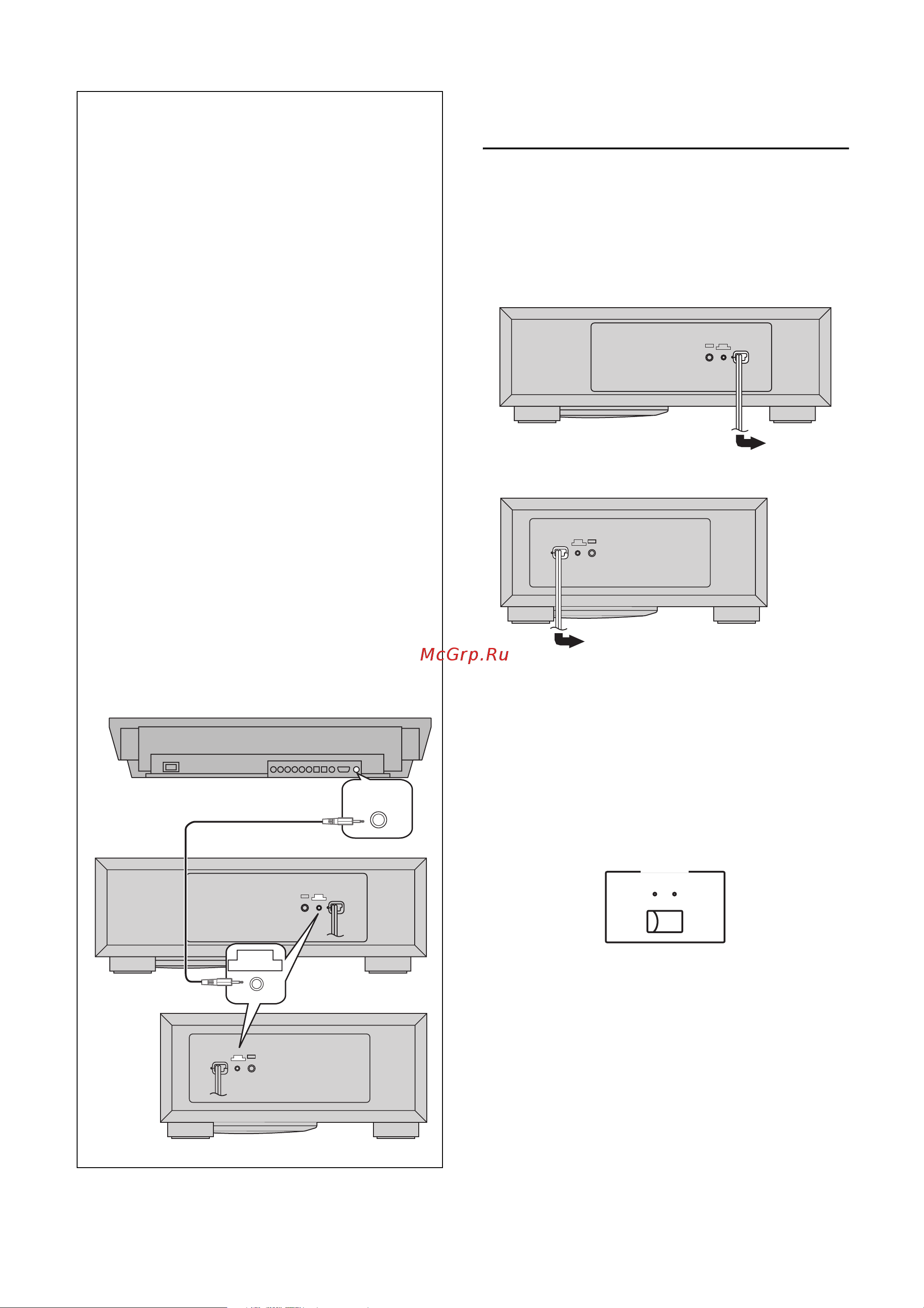 Yamaha YST-FSW150_YST-FSW050 [66/80] Aansluiten van de componenten en de subwoofer op het lichtnet