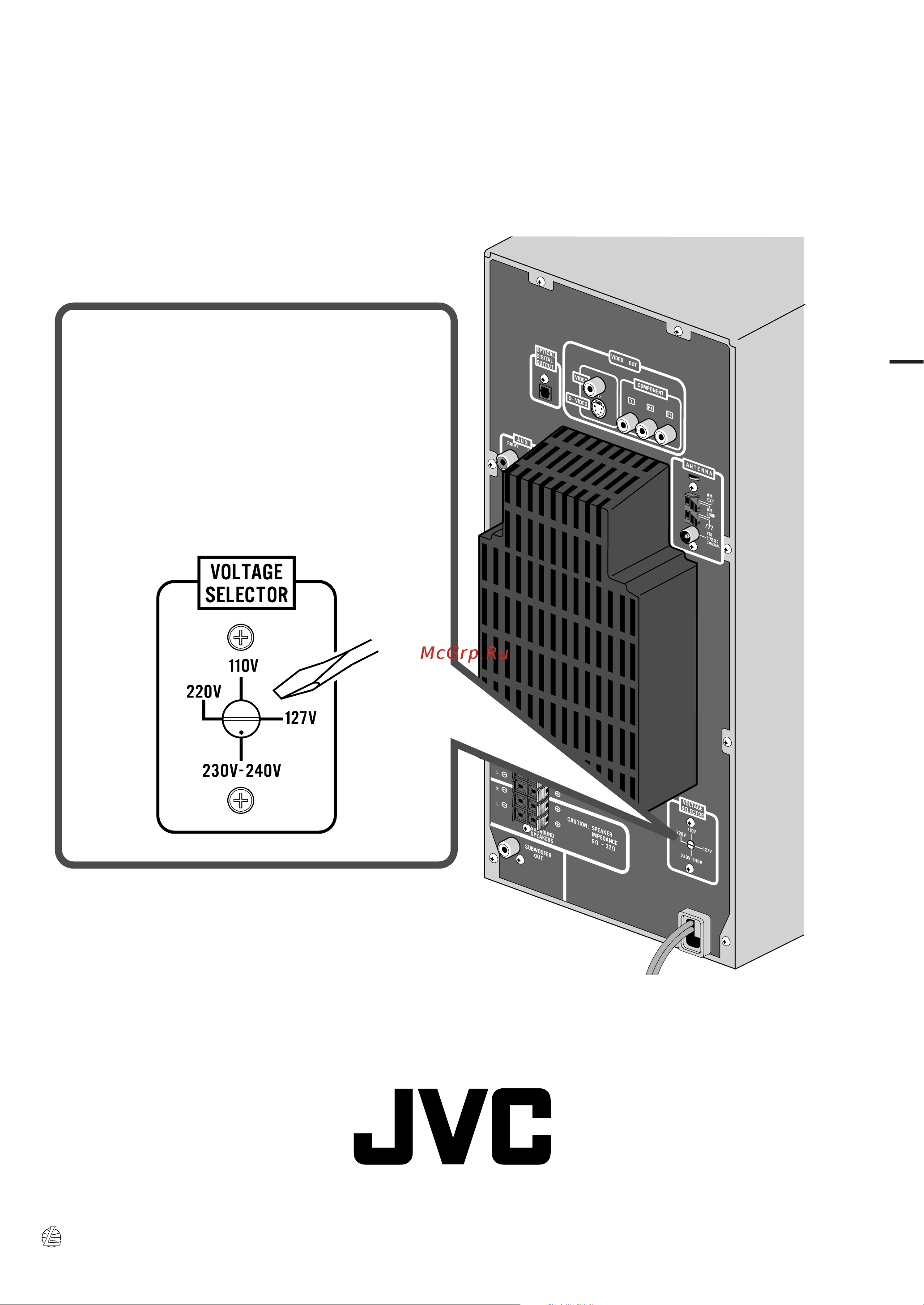 JVC DX-T55 [51/51] Инструкция по использованию шнура питания переменного тока не применимо для стран европы сша канады и великобритании