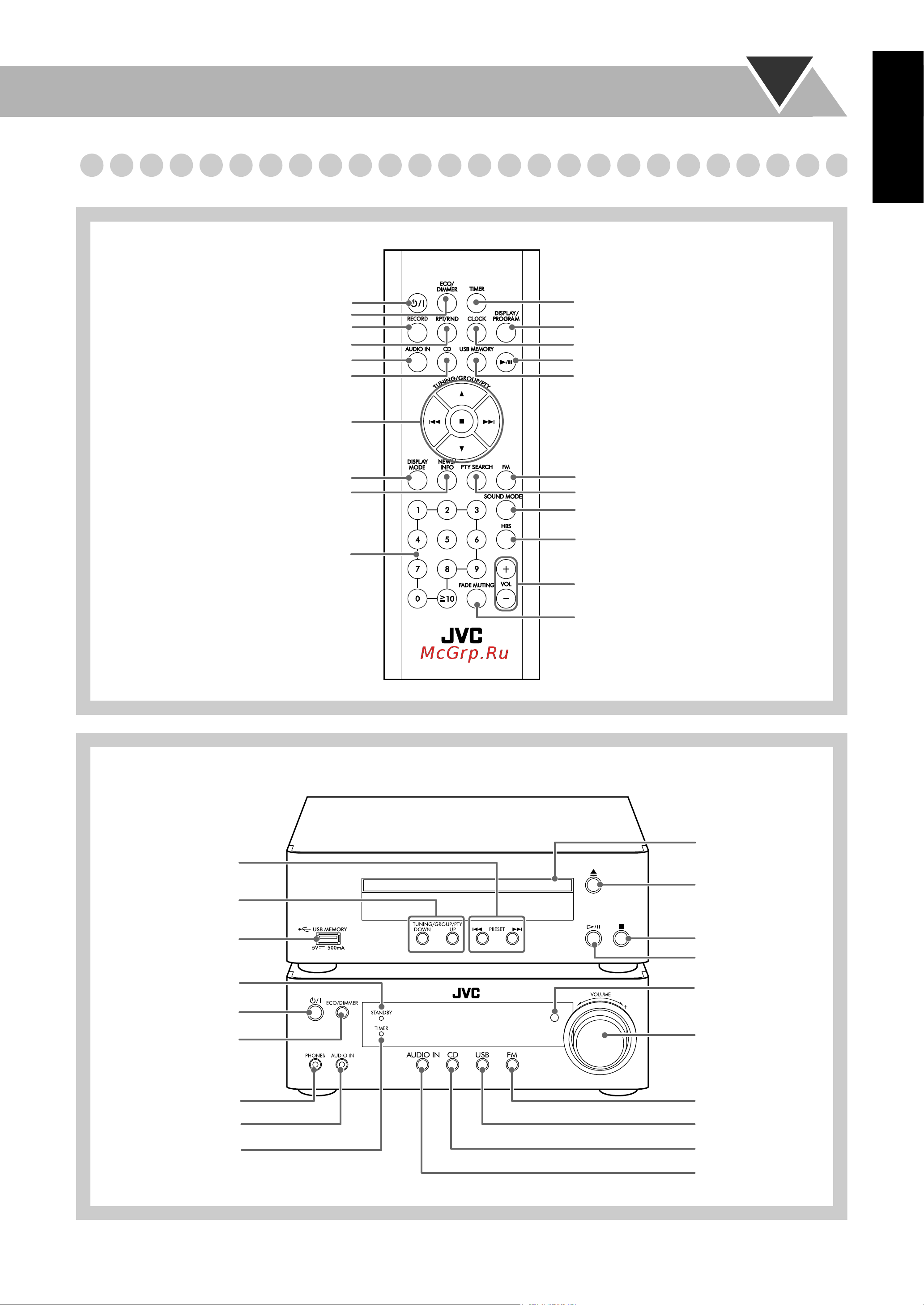 JVC UX-TB30 [33/113] Pуccкий