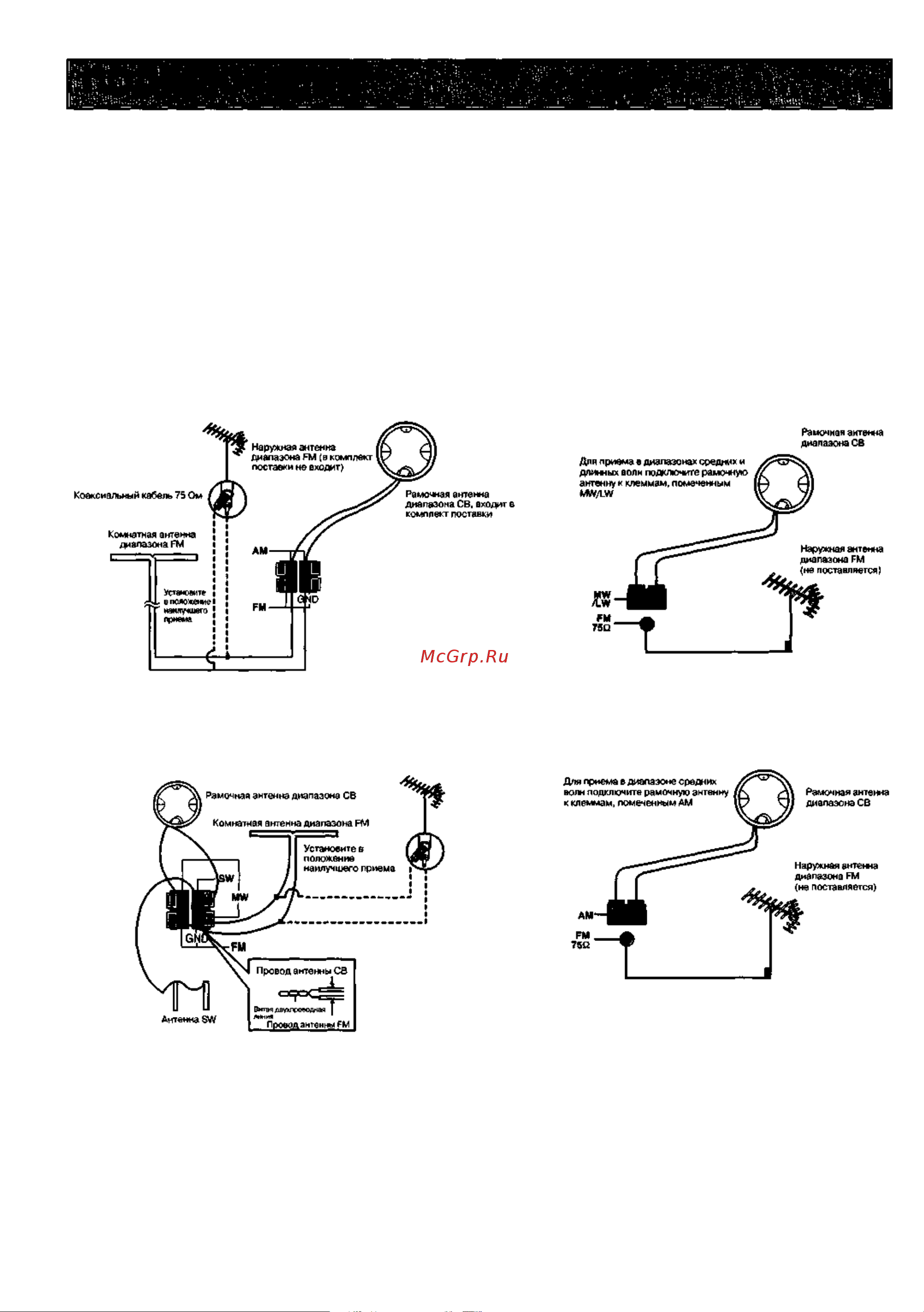 LG FFH-576AX [5/14] Подключение наружной антенны